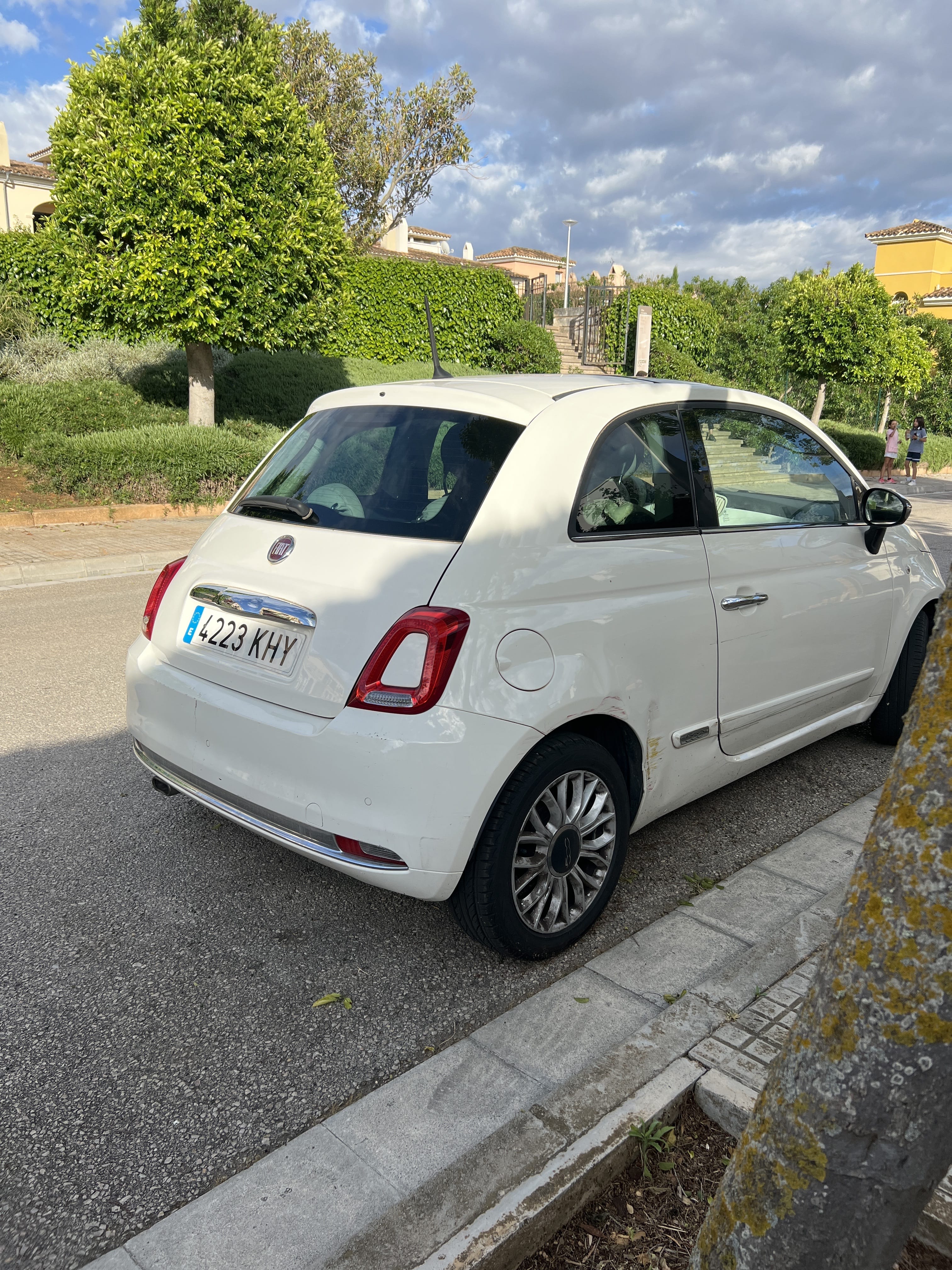 Fiat 500 med Bluetooth audio