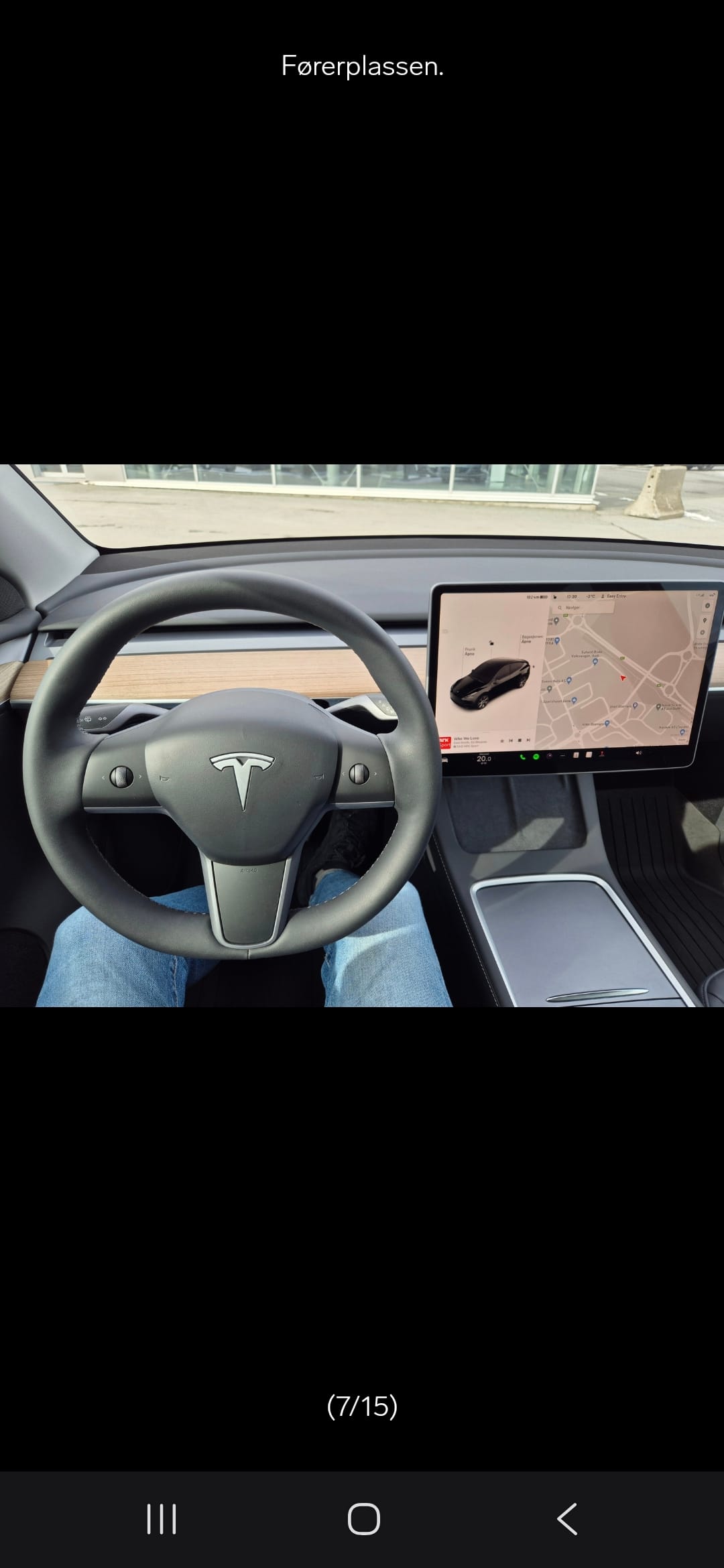 Tesla Model Y Long Range med GPS