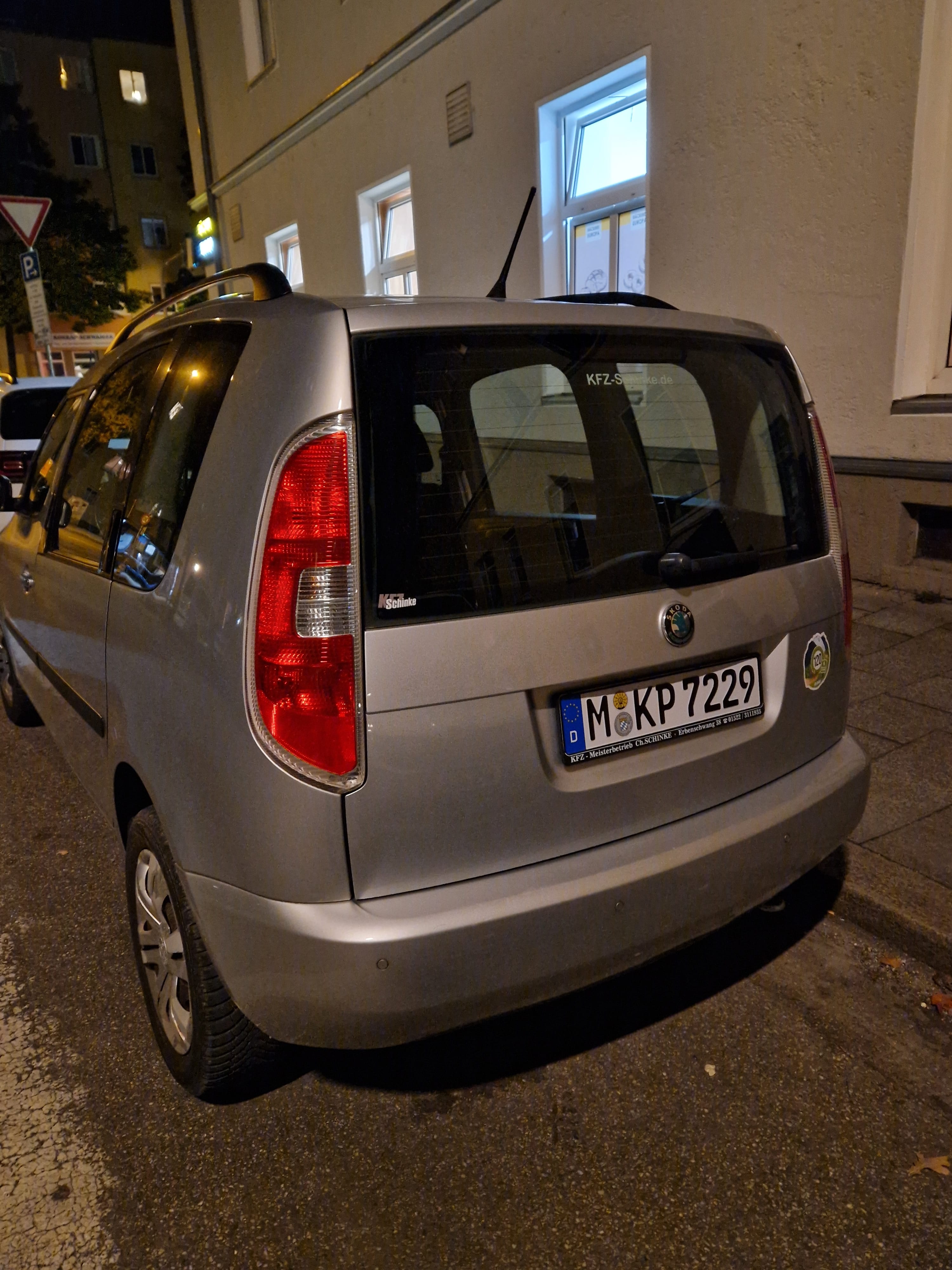 Skoda Roomster mit Anhängerkupplung