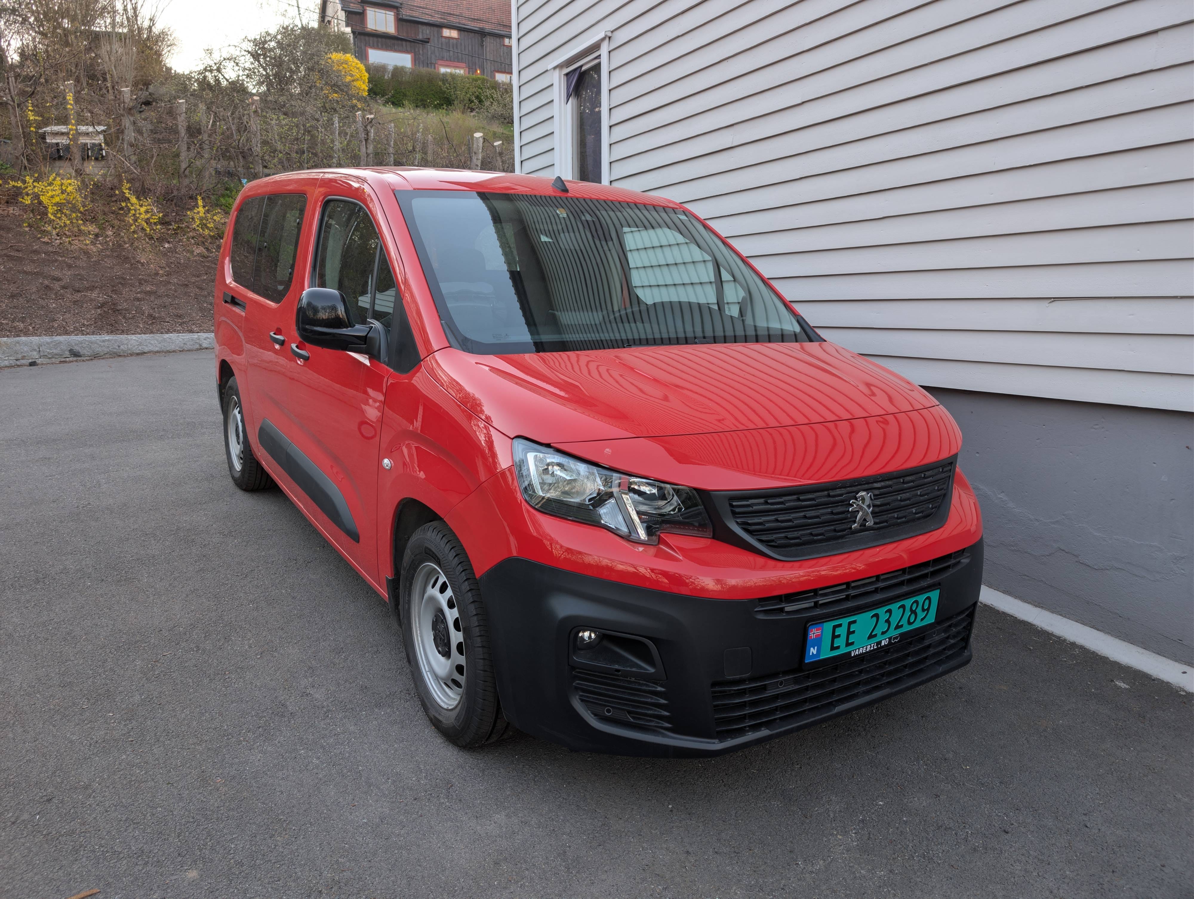 Peugeot Partner Varebil Lang modell, 2022, Elektrisk, automatisk