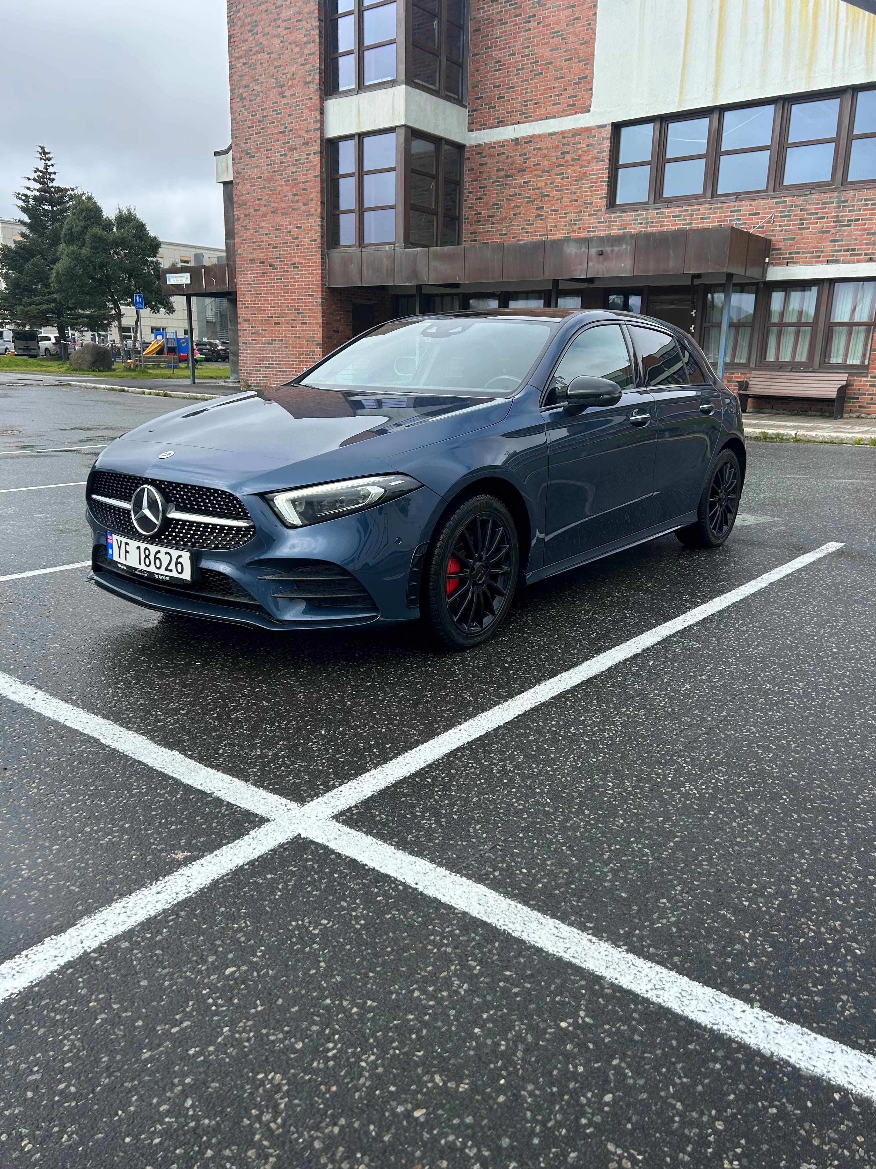 Mercedes-Benz A-Klasse 250 e, 2021, Blyfri 95, automatisk