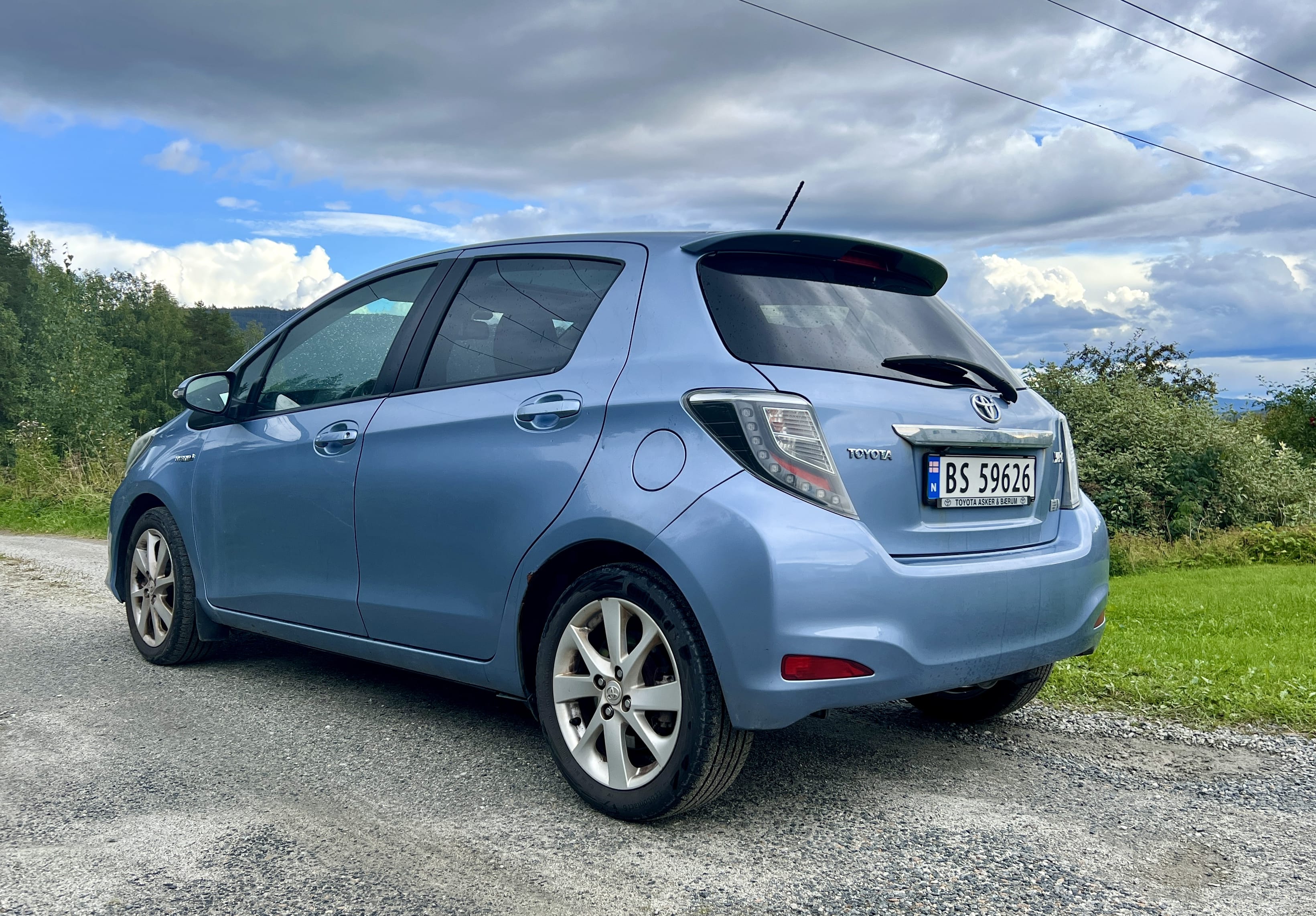 Toyota Yaris Hybrid med Cruisekontroll