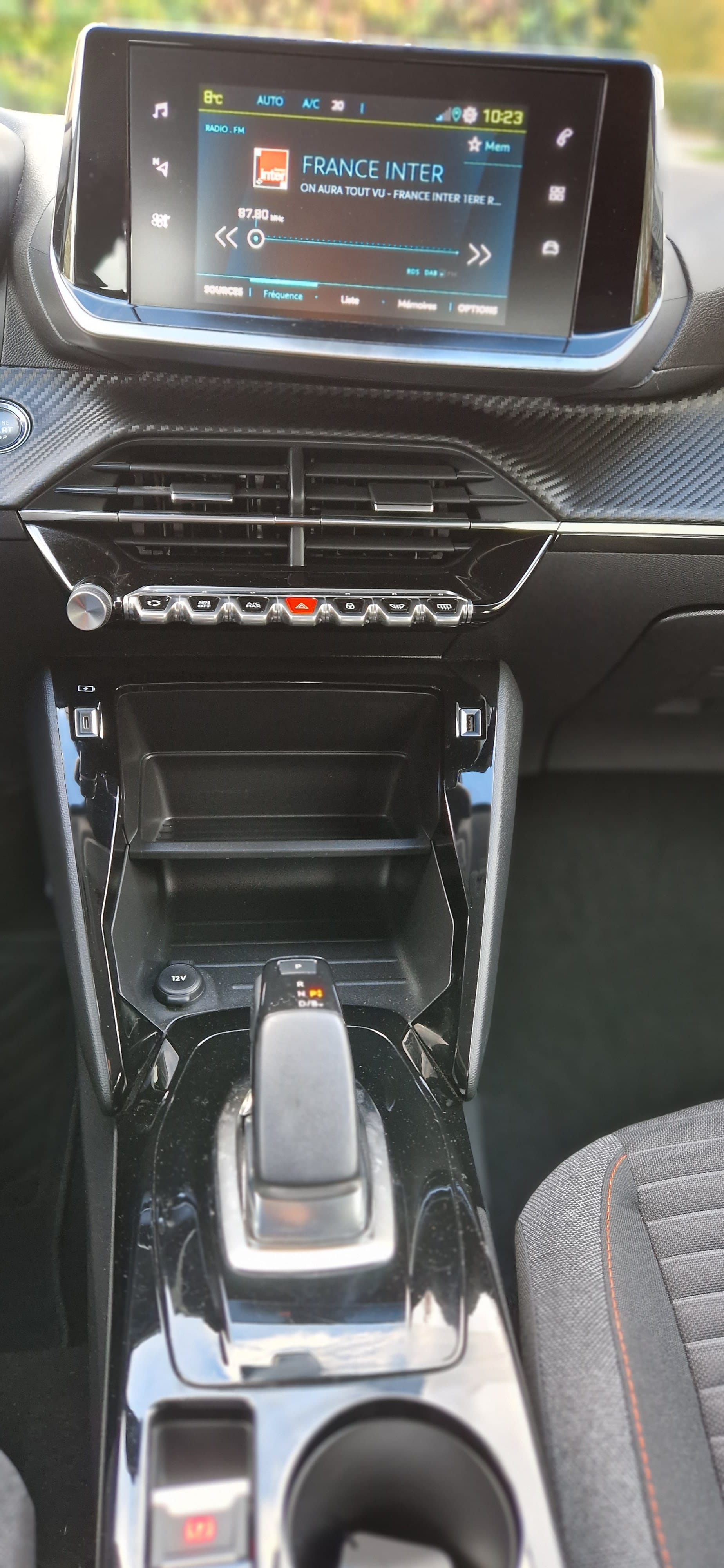 Peugeot 208 Électrique avec Android Auto