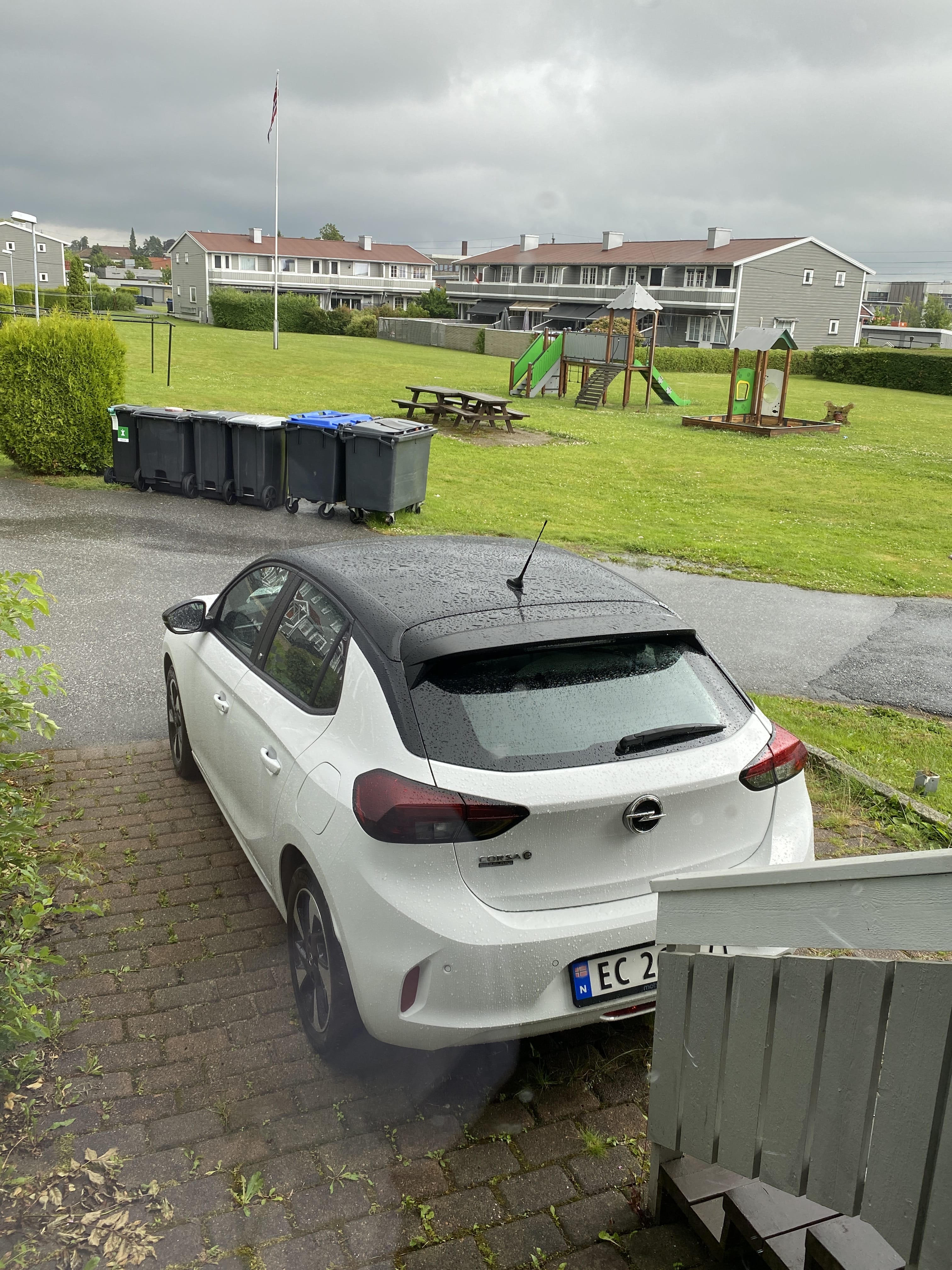 Opel Corsa-E med Ryggekamera