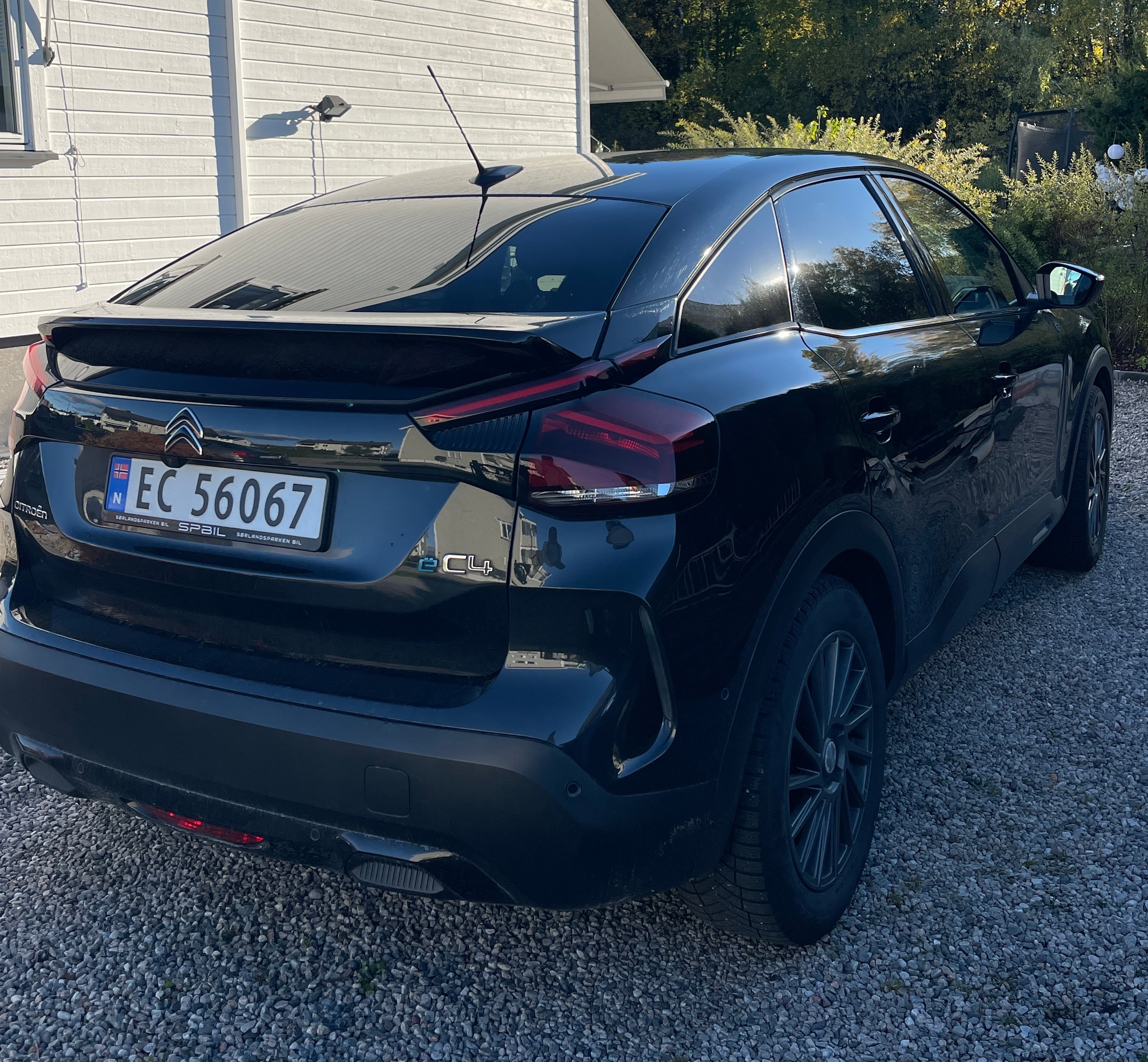 Citroen ë-C4 med Ryggekamera