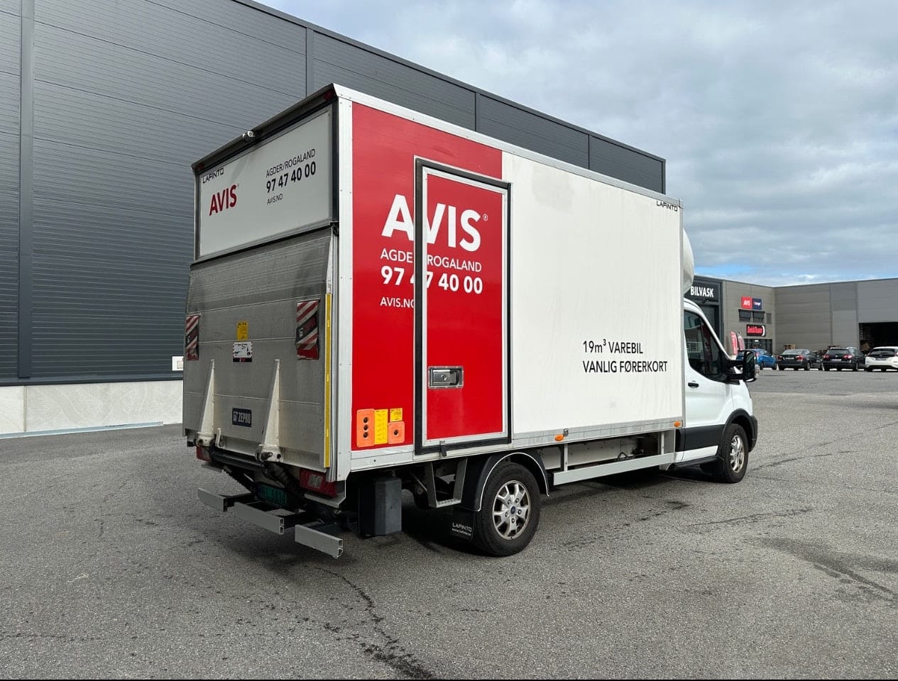 Ford Transit 350 med GPS