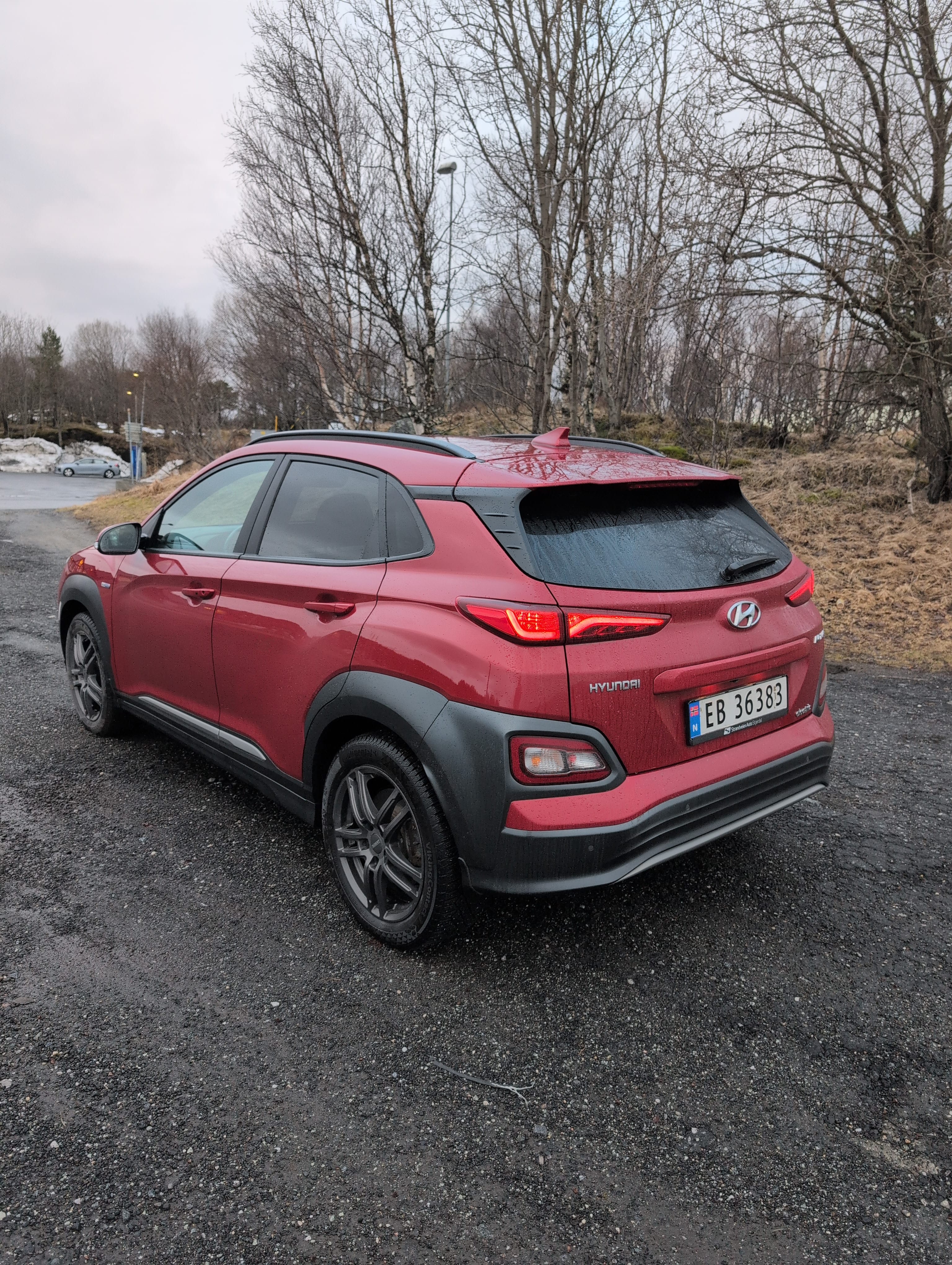 Hyundai Kona Electric med GPS