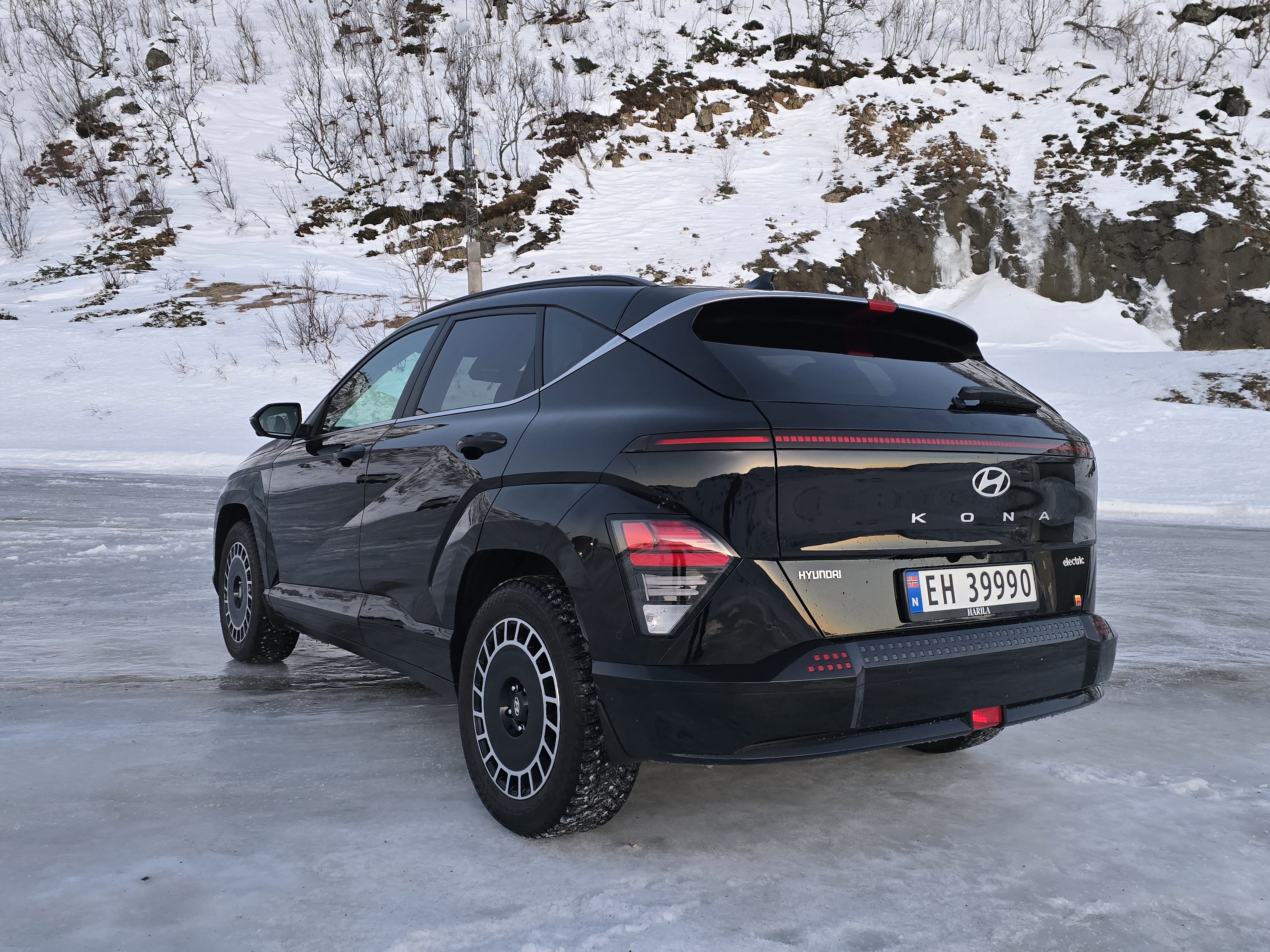 Hyundai Kona Electric med GPS