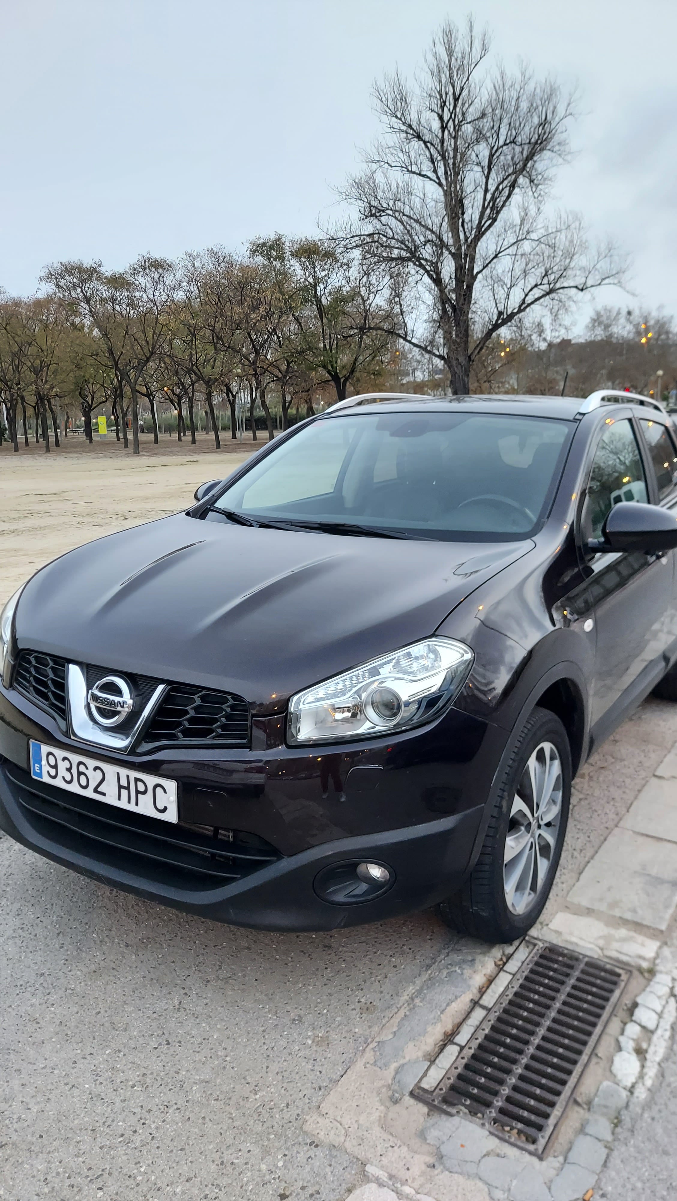 Nissan Qashqai con Cadenas para la nieve