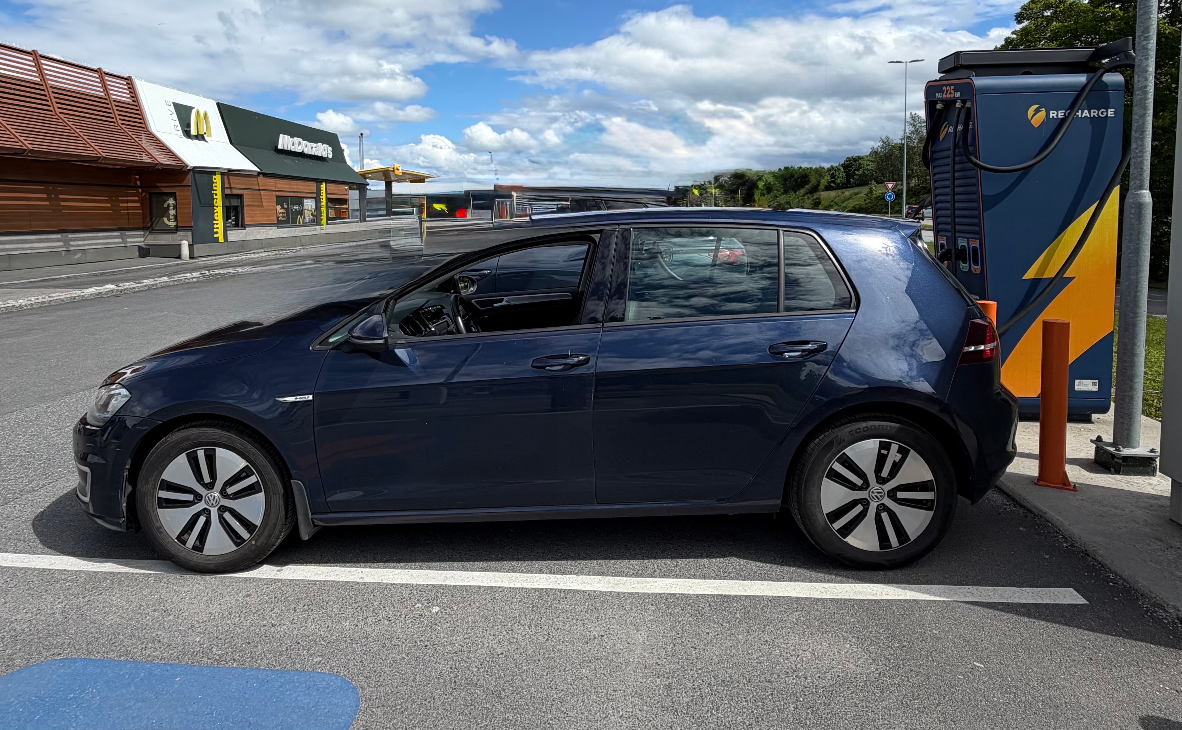 Volkswagen e-Golf med Aircondition