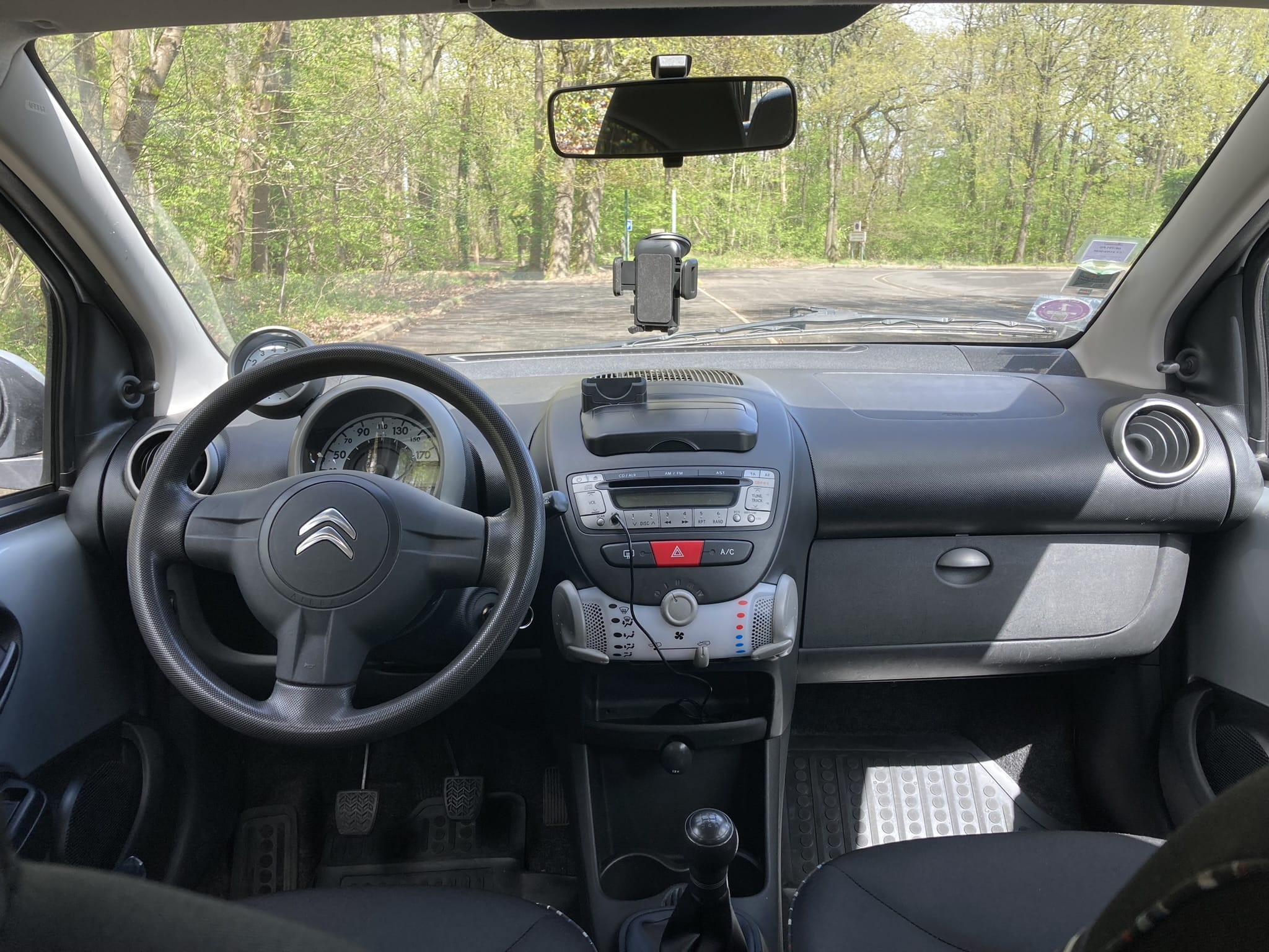 Citroen C1 avec Chaines