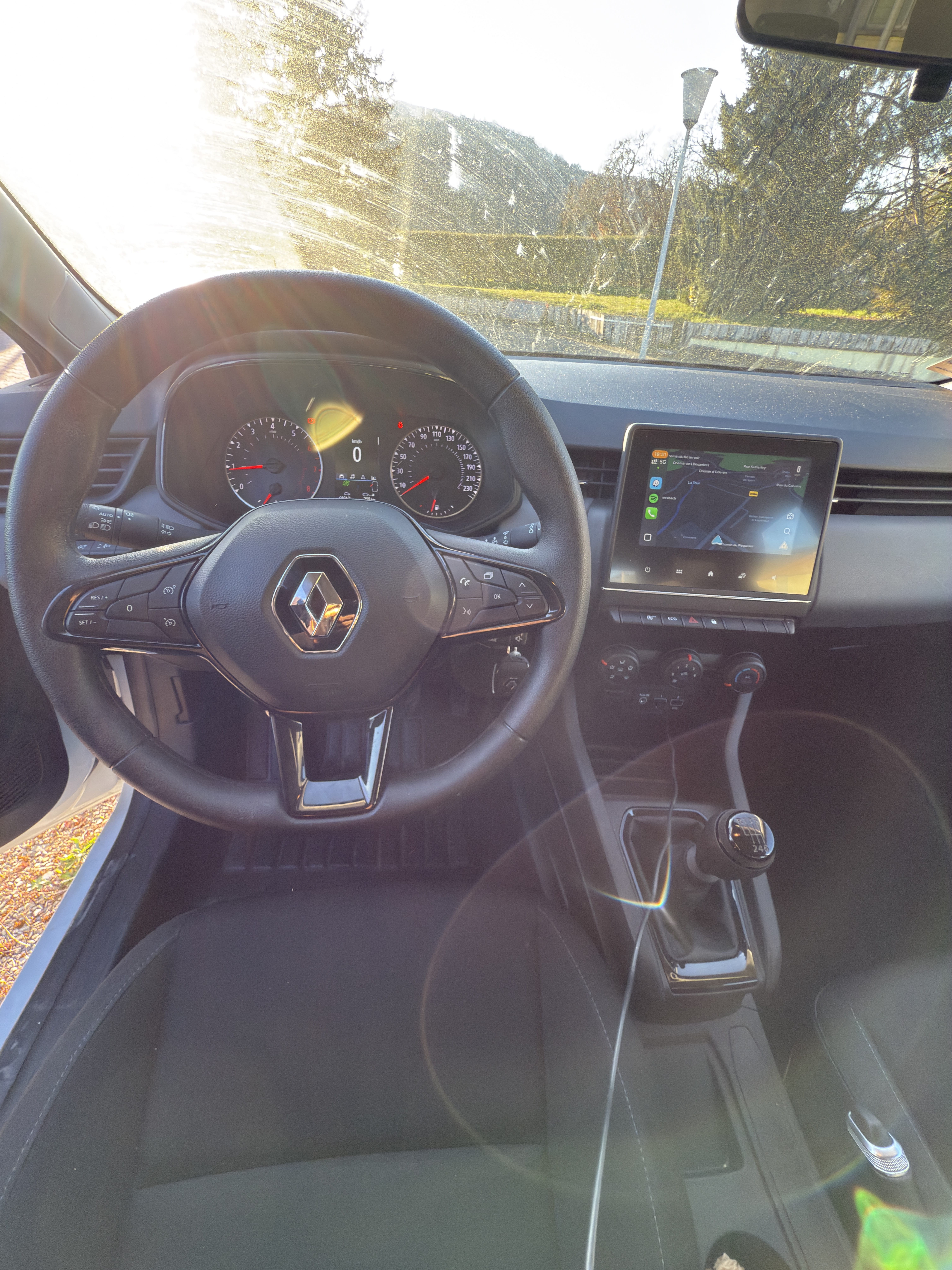 Renault Clio avec GPS