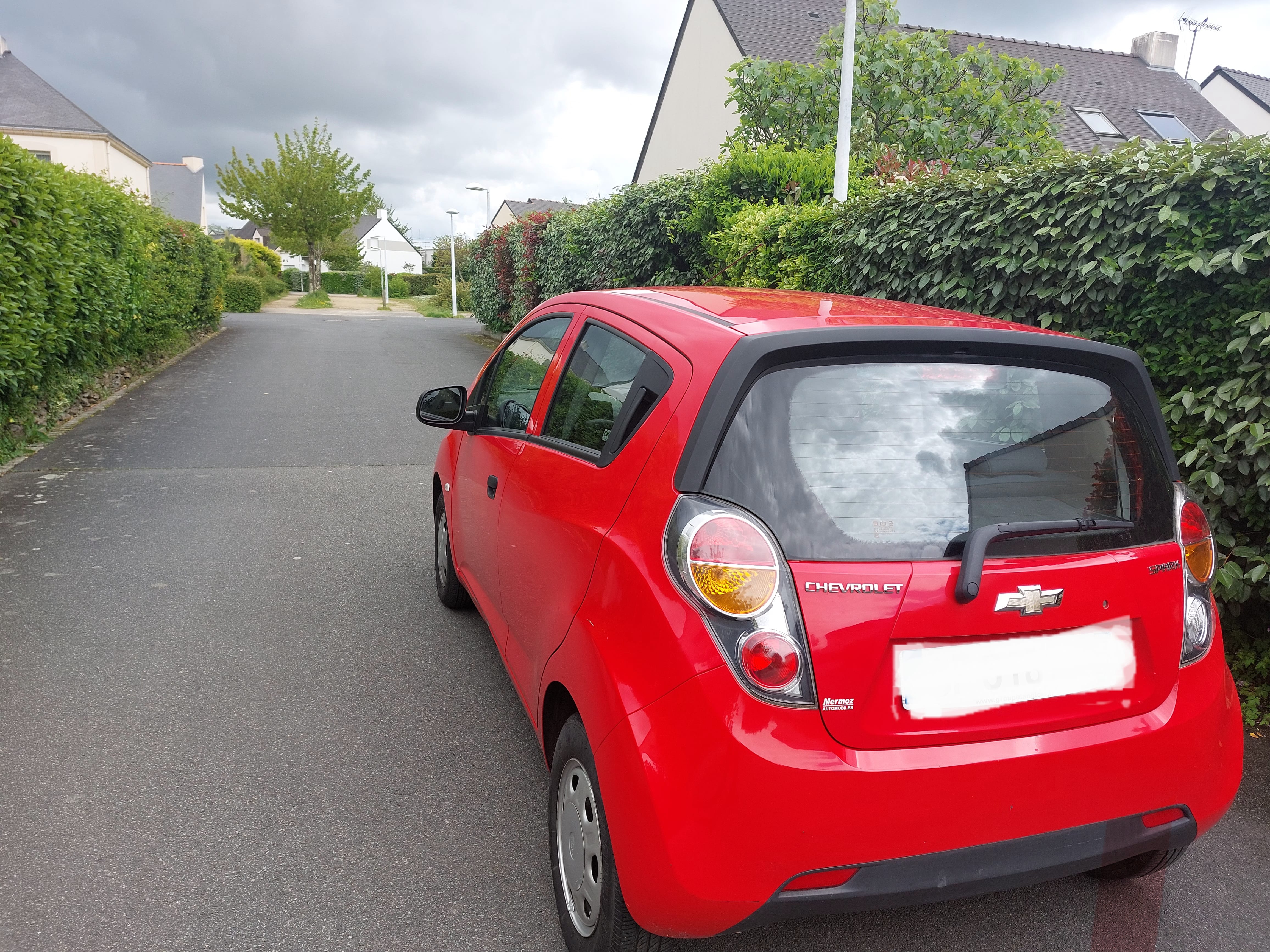 Chevrolet Spark avec Siège bébé