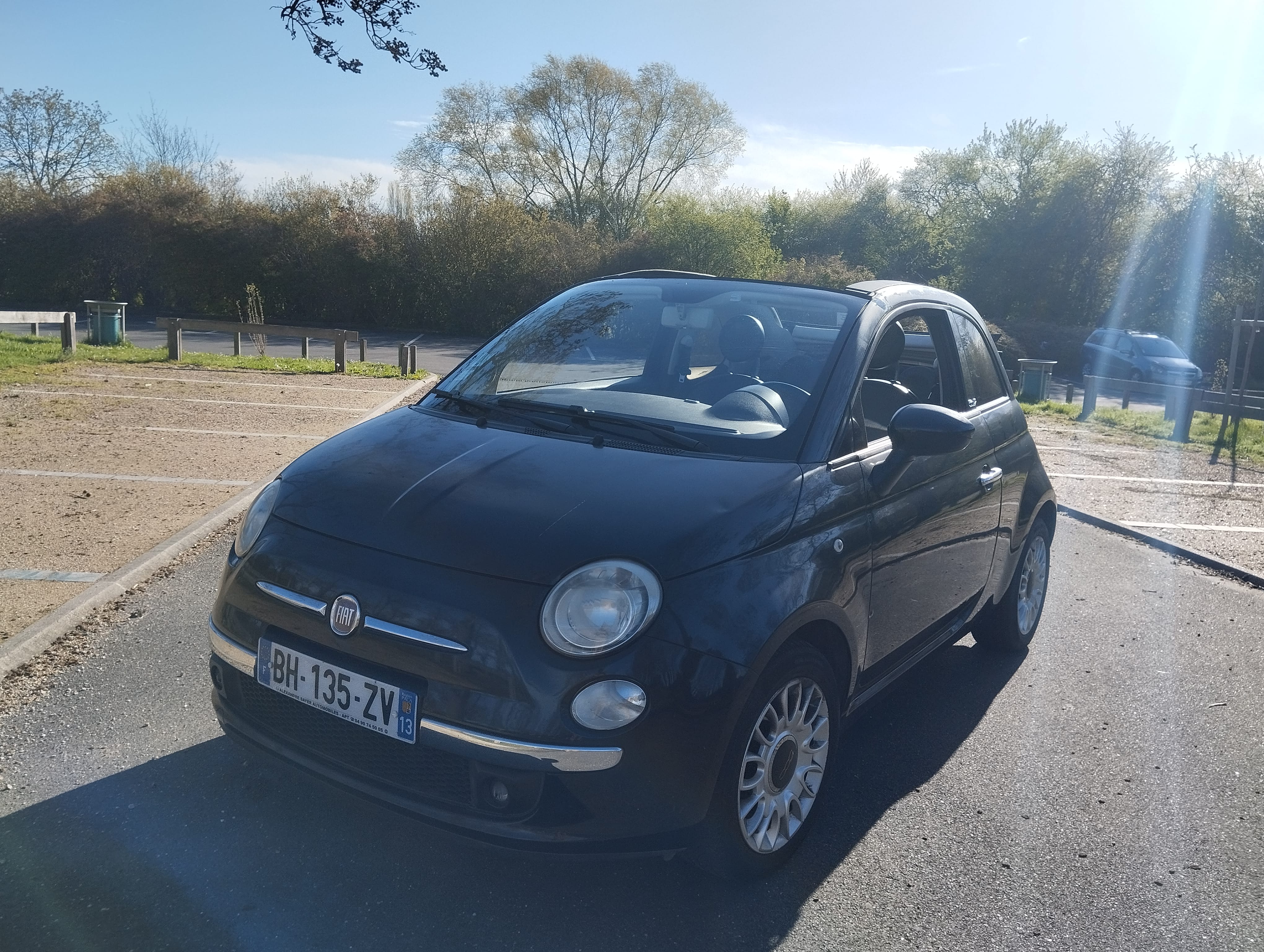 Fiat 500 C avec Android Auto
