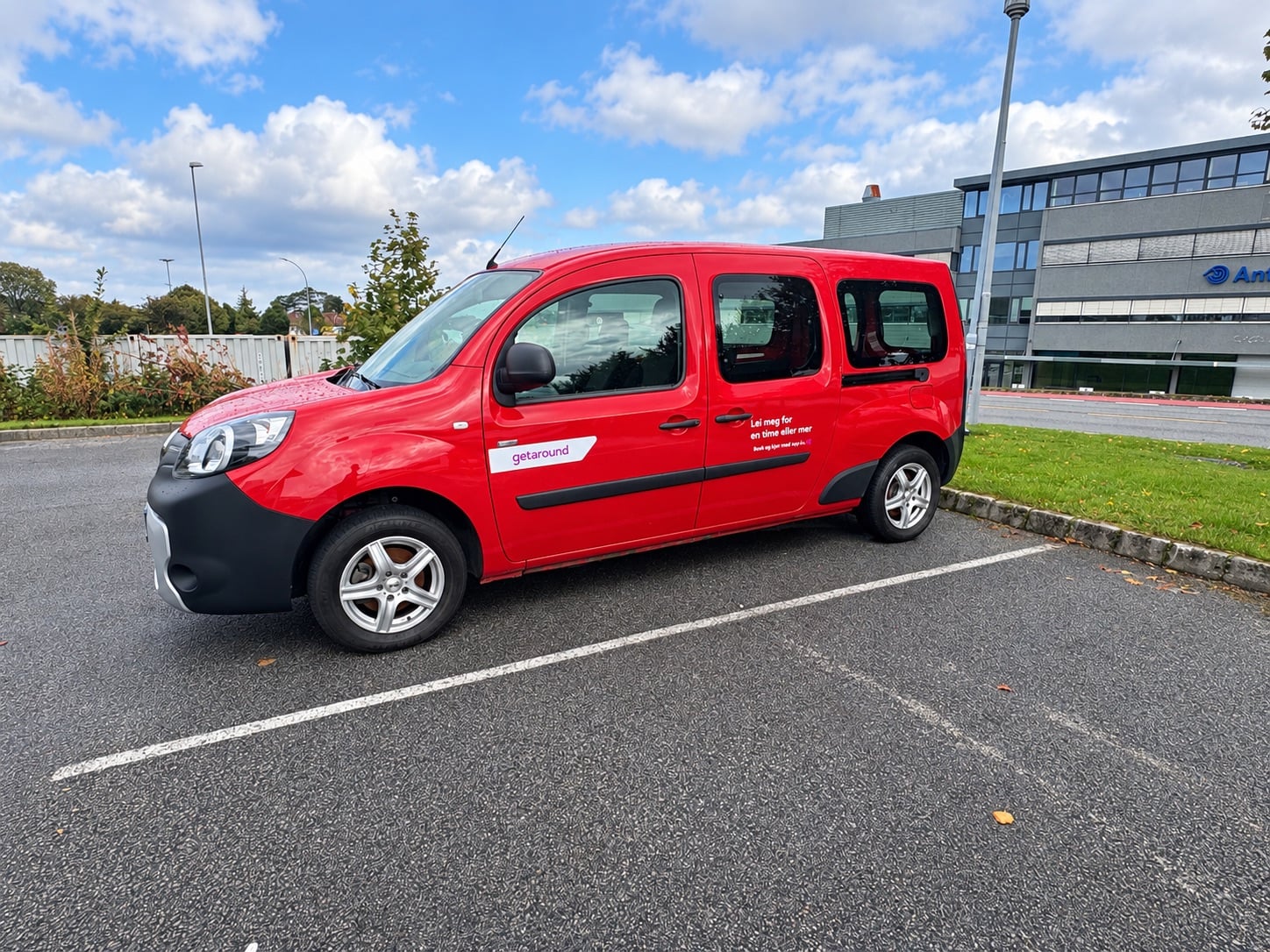 Renault Kangoo med Ryggekamera