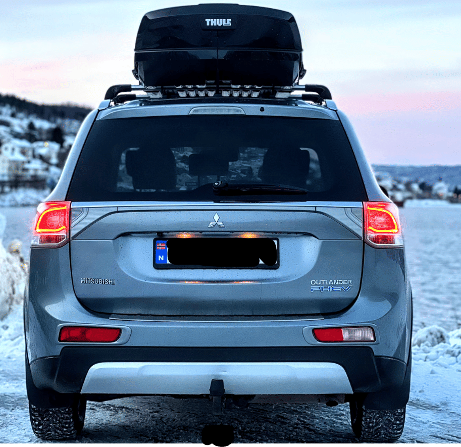 Mitsubishi Outlander Hybrid med Ryggekamera