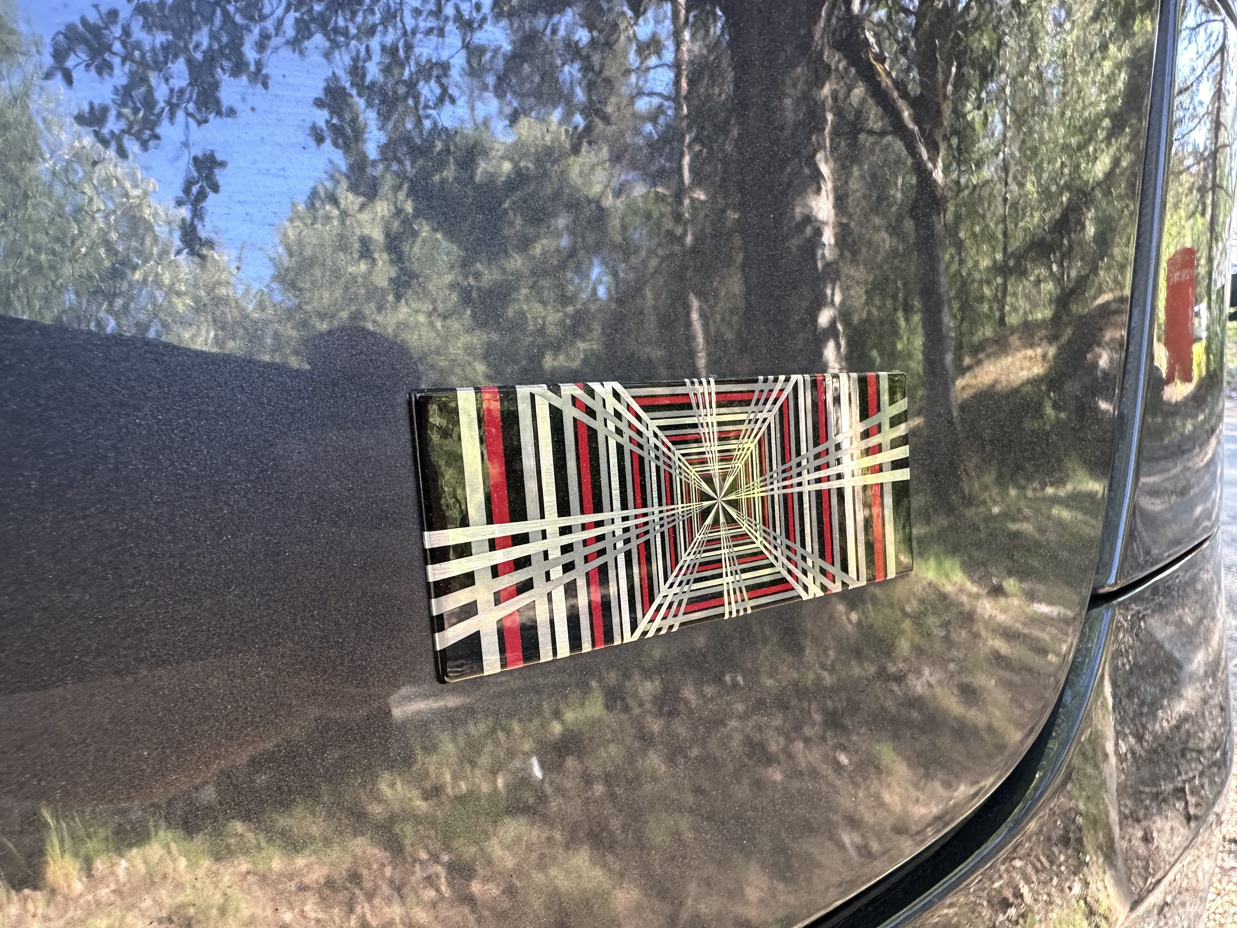 Tesla Model X Plaid med Bluetooth audio