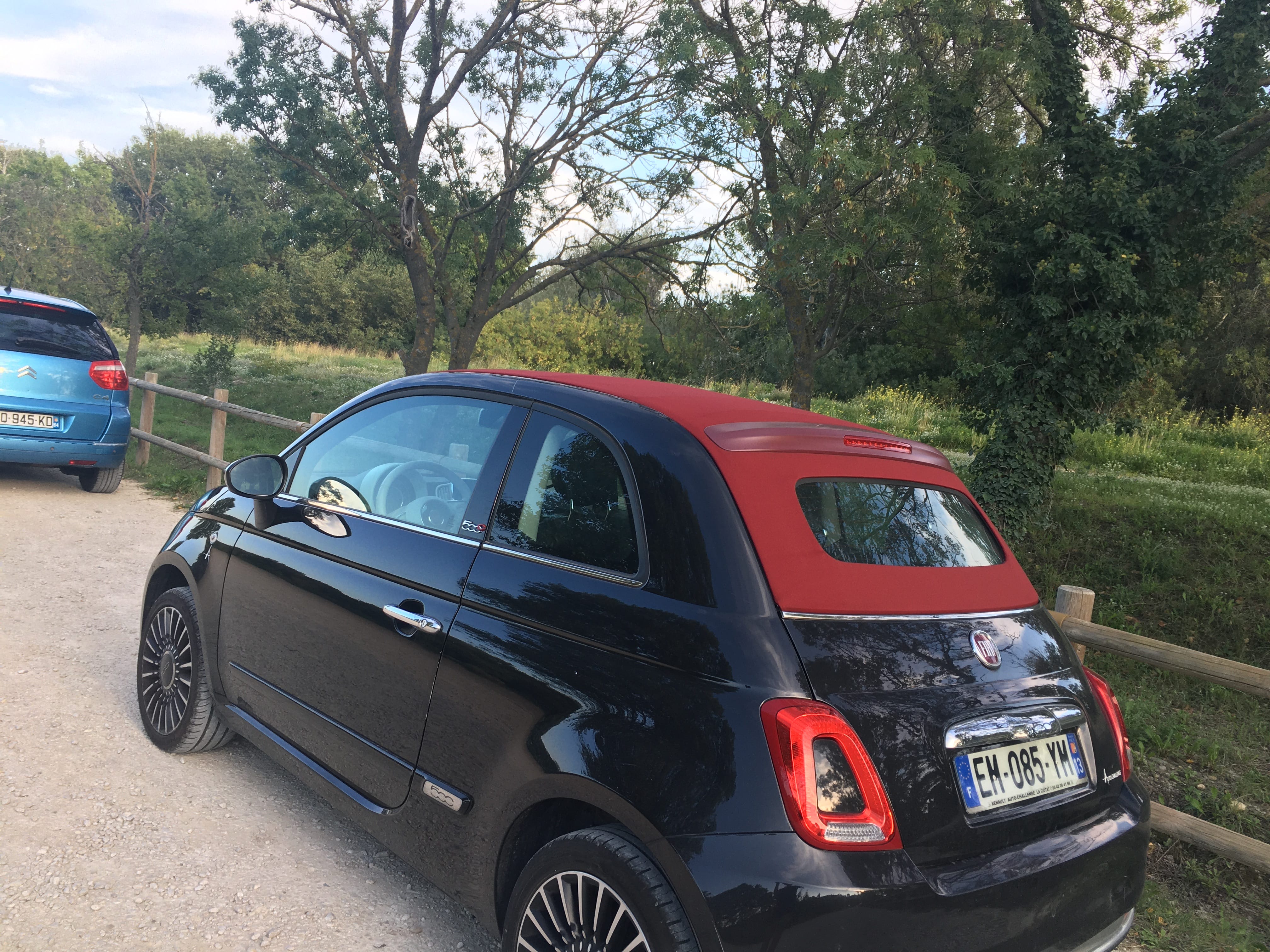 Fiat 500 C avec Climatisation