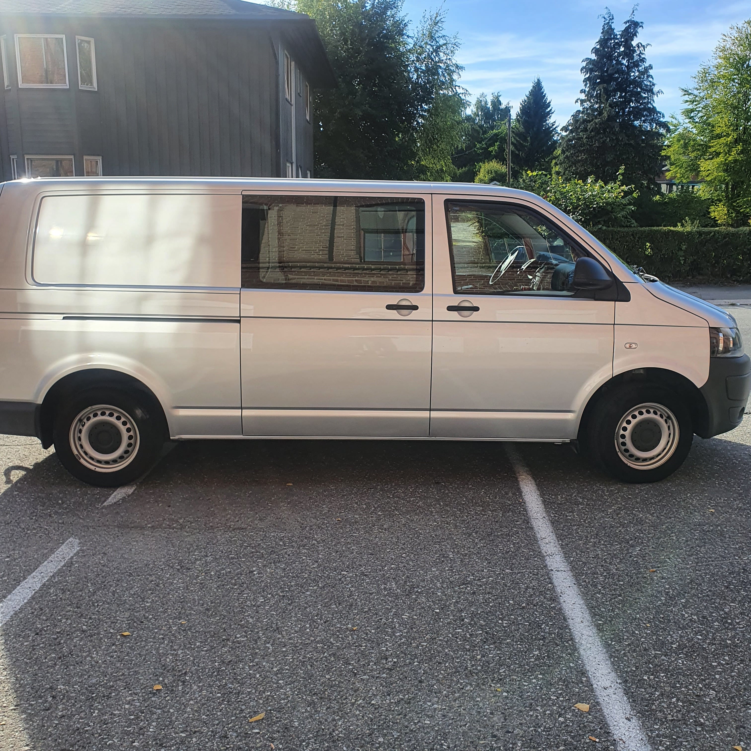 Volkswagen Transporter med Dashcam