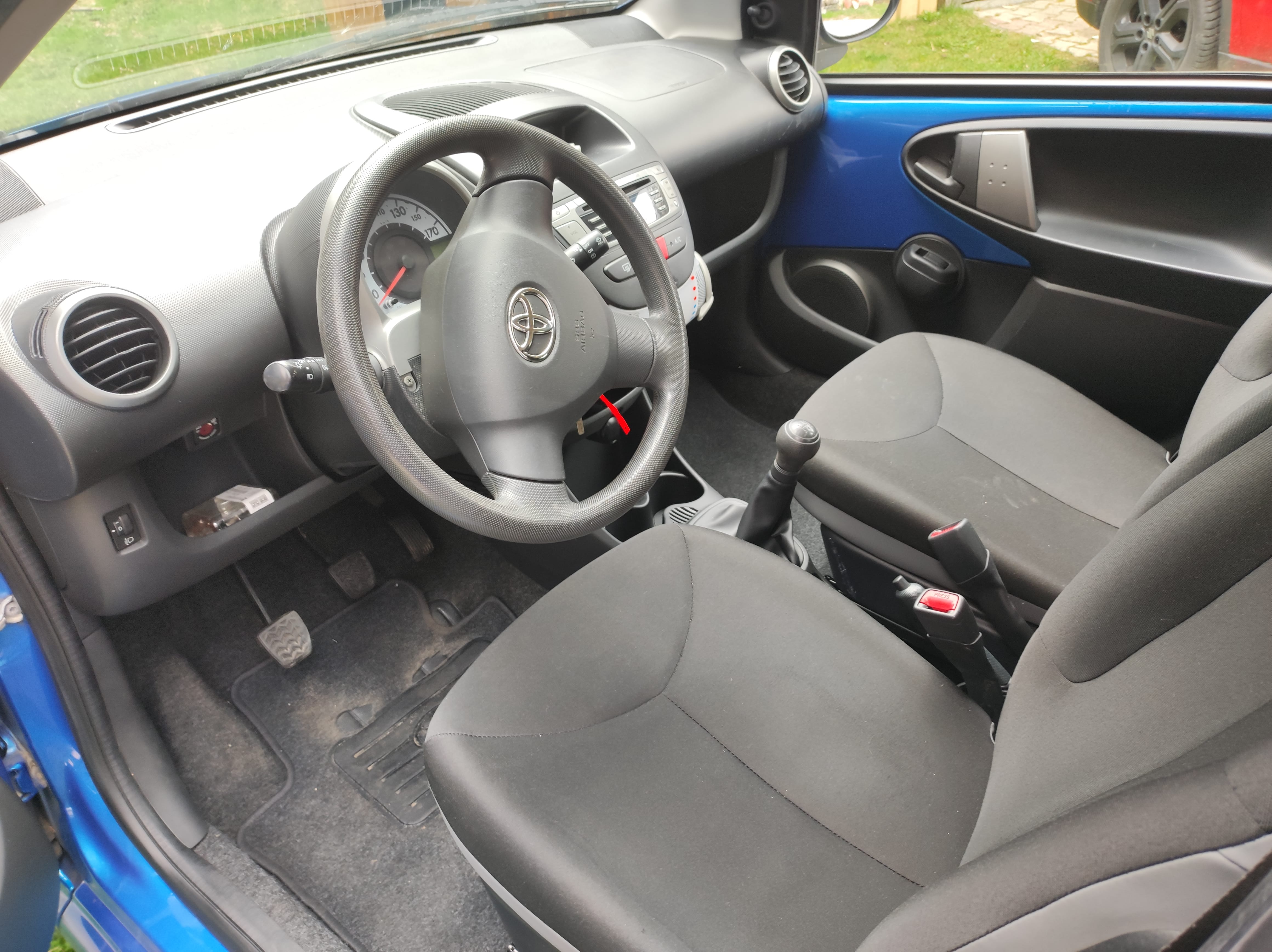 Toyota Aygo avec Pneus neige