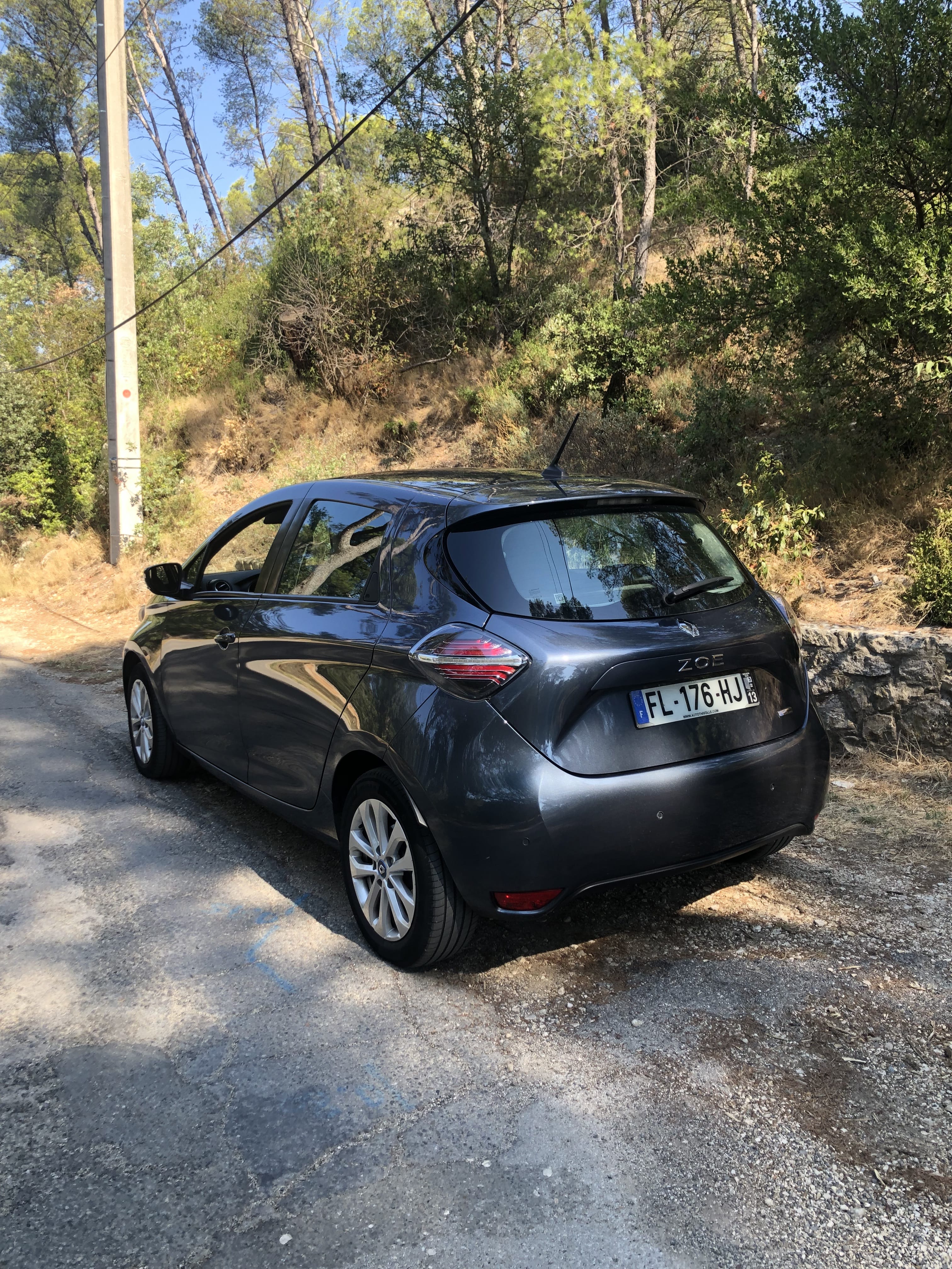 Renault ZOE avec GPS