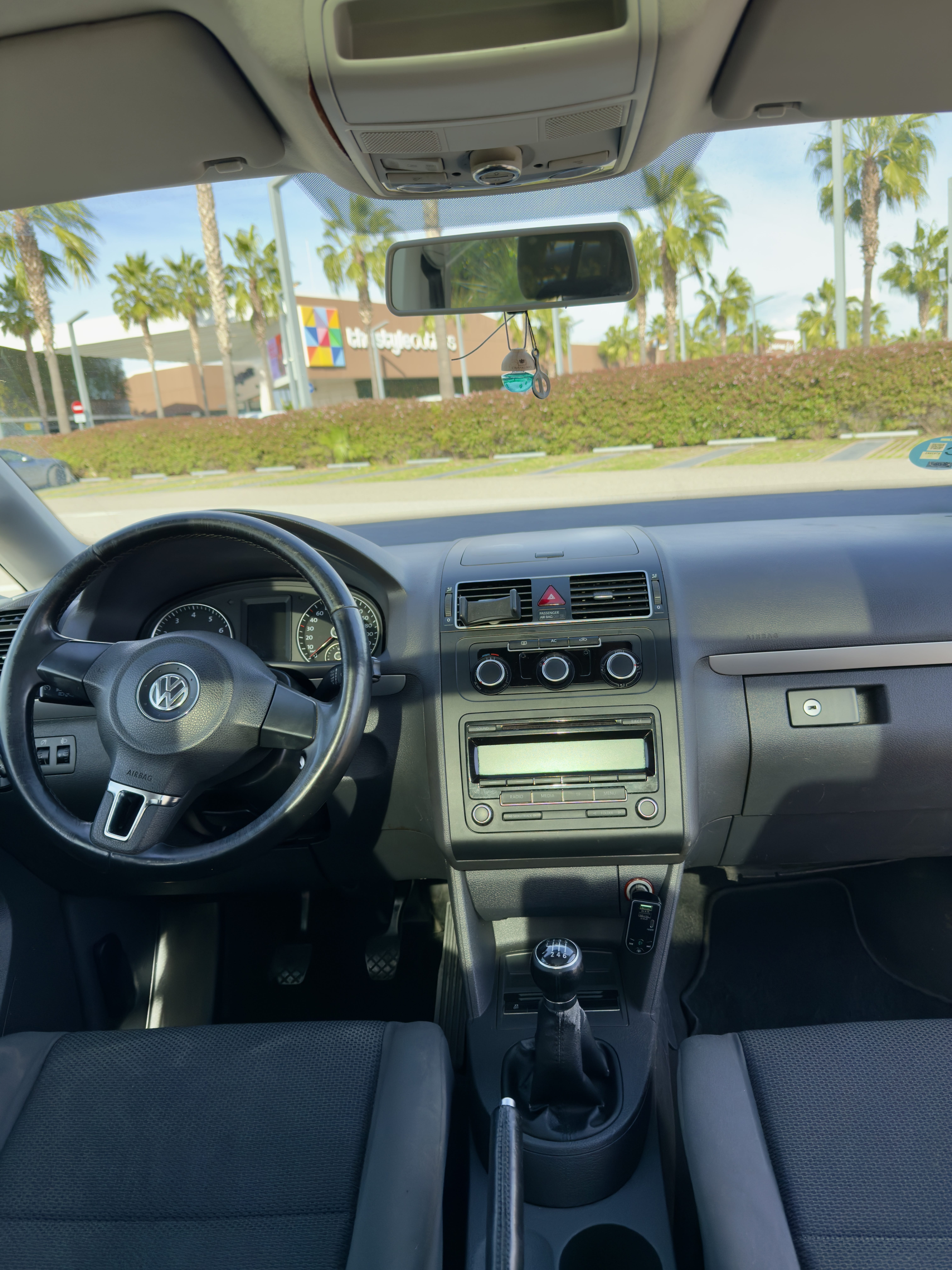 Volkswagen Touran med Bluetooth audio