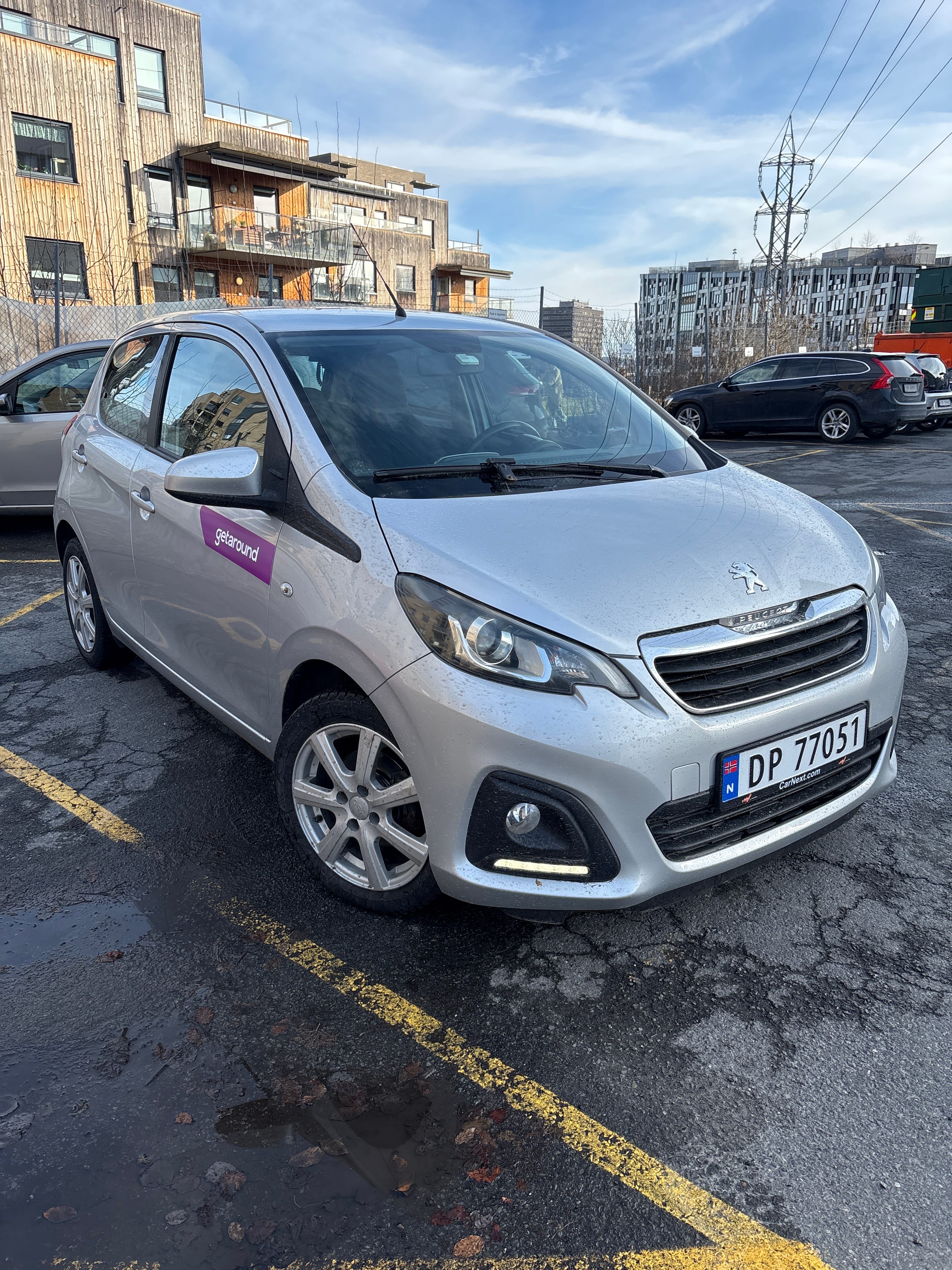 Peugeot 108, 2015, Blyfri 95