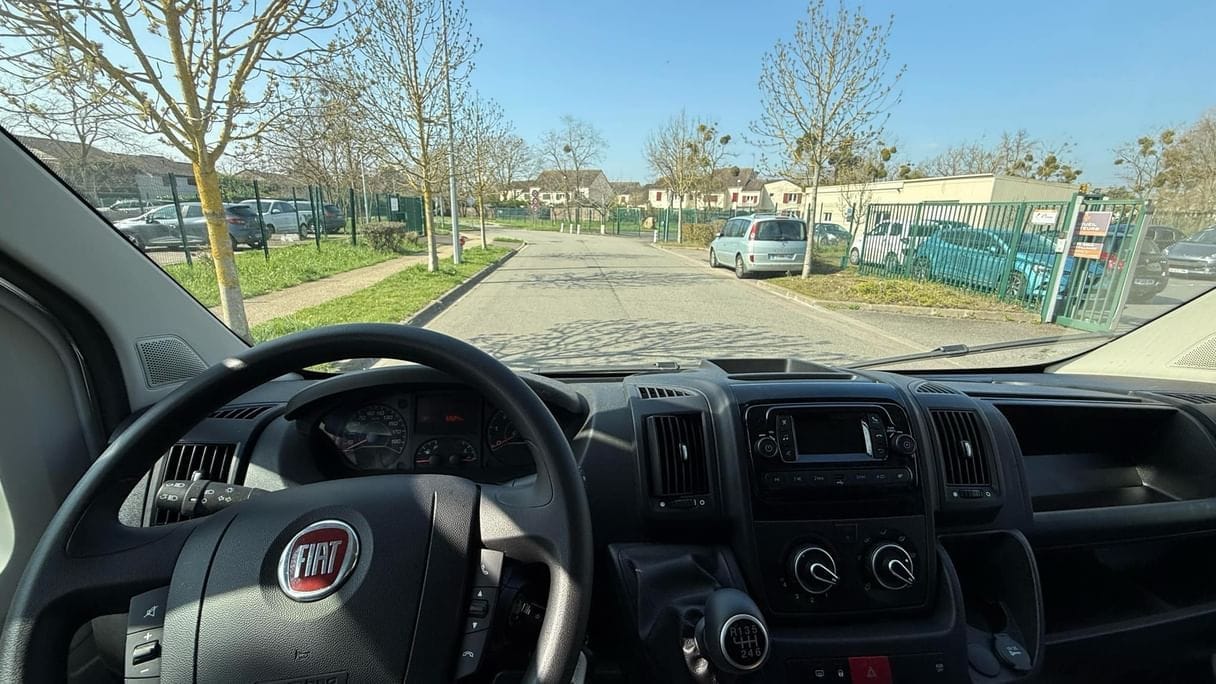 Fiat Ducato avec Audio Bluetooth