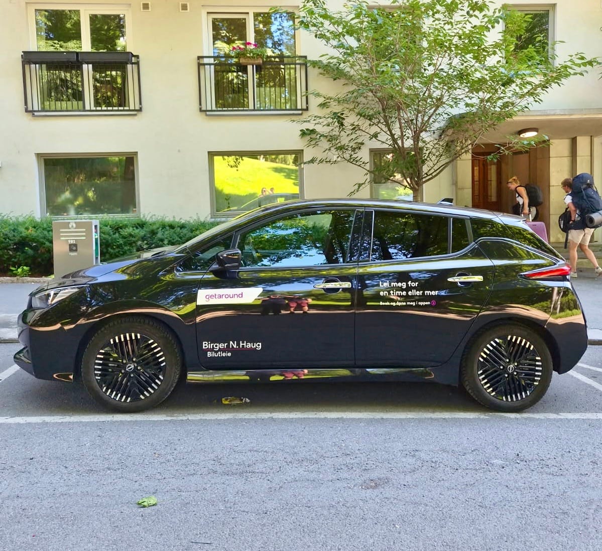 Nissan Leaf mit Klimaanlage