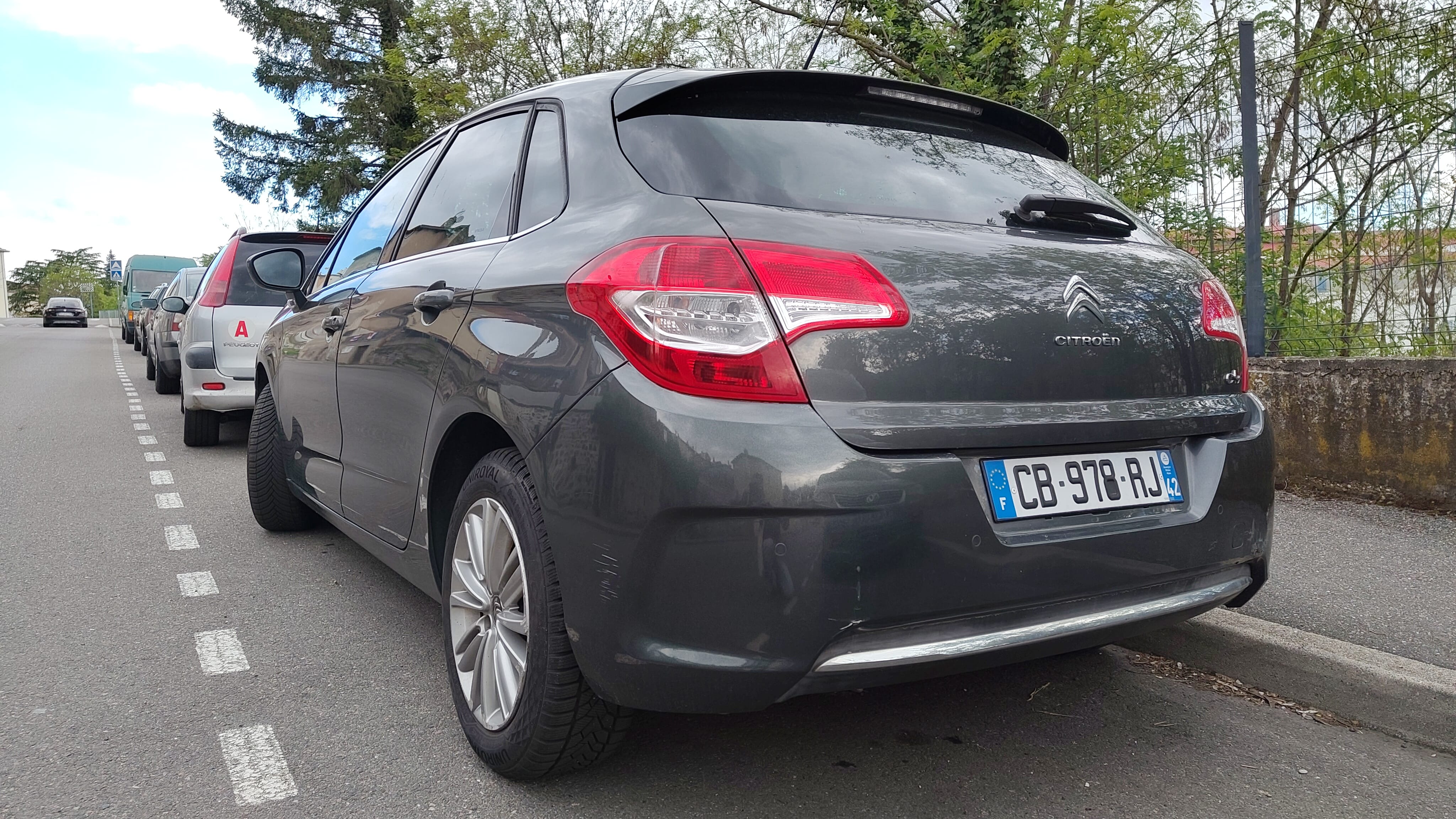 Citroen C4 avec Régulateur de vitesse