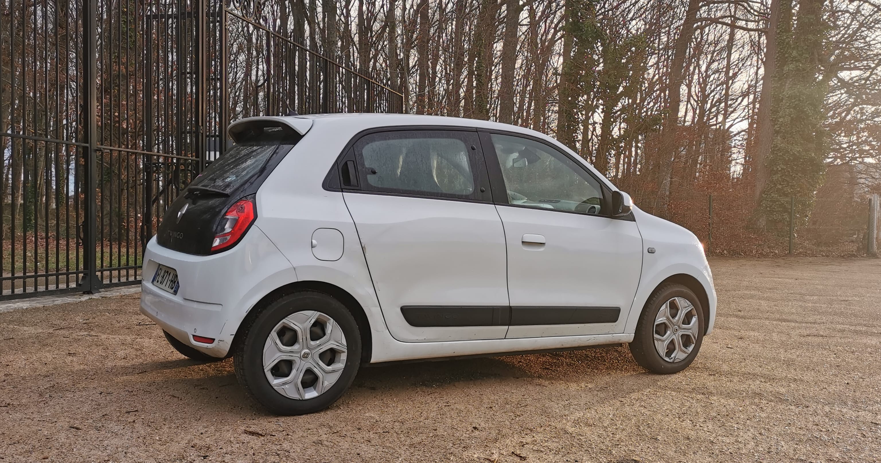 Renault Twingo III Blanche avec Régulateur de vitesse