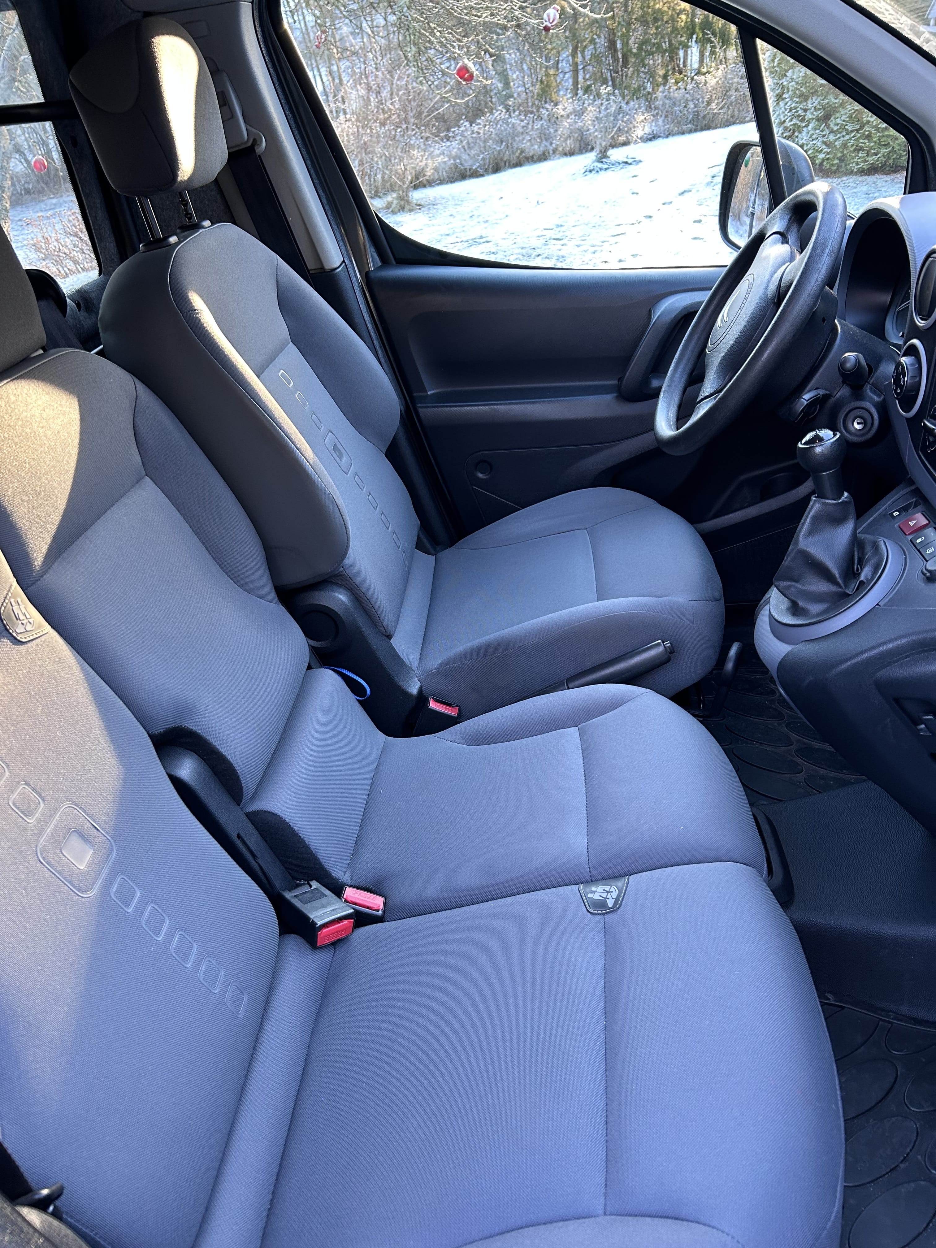 Citroen Berlingo med Vinterdekk