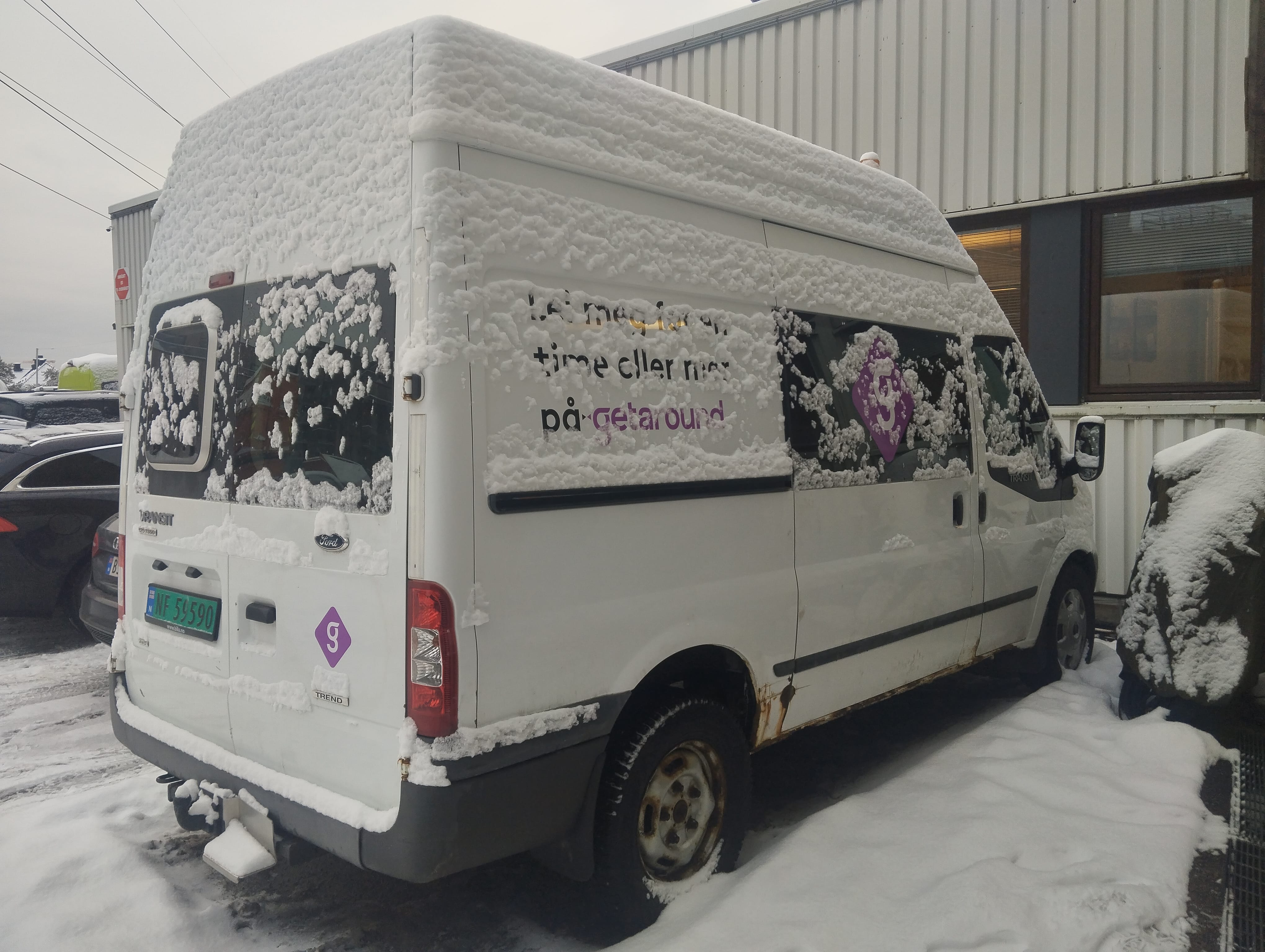 Ford Transit Varebil med Cruisekontroll