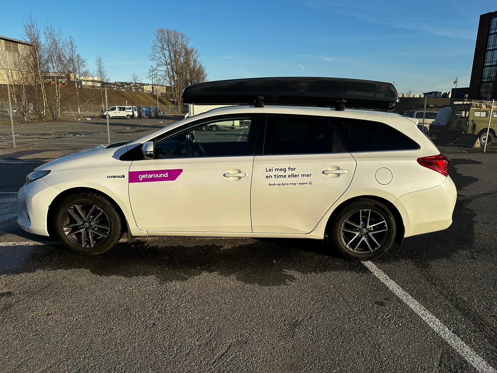 Toyota Auris Touring Sports 1,8 Hybrid, m/takboks, Automat med Aircondition