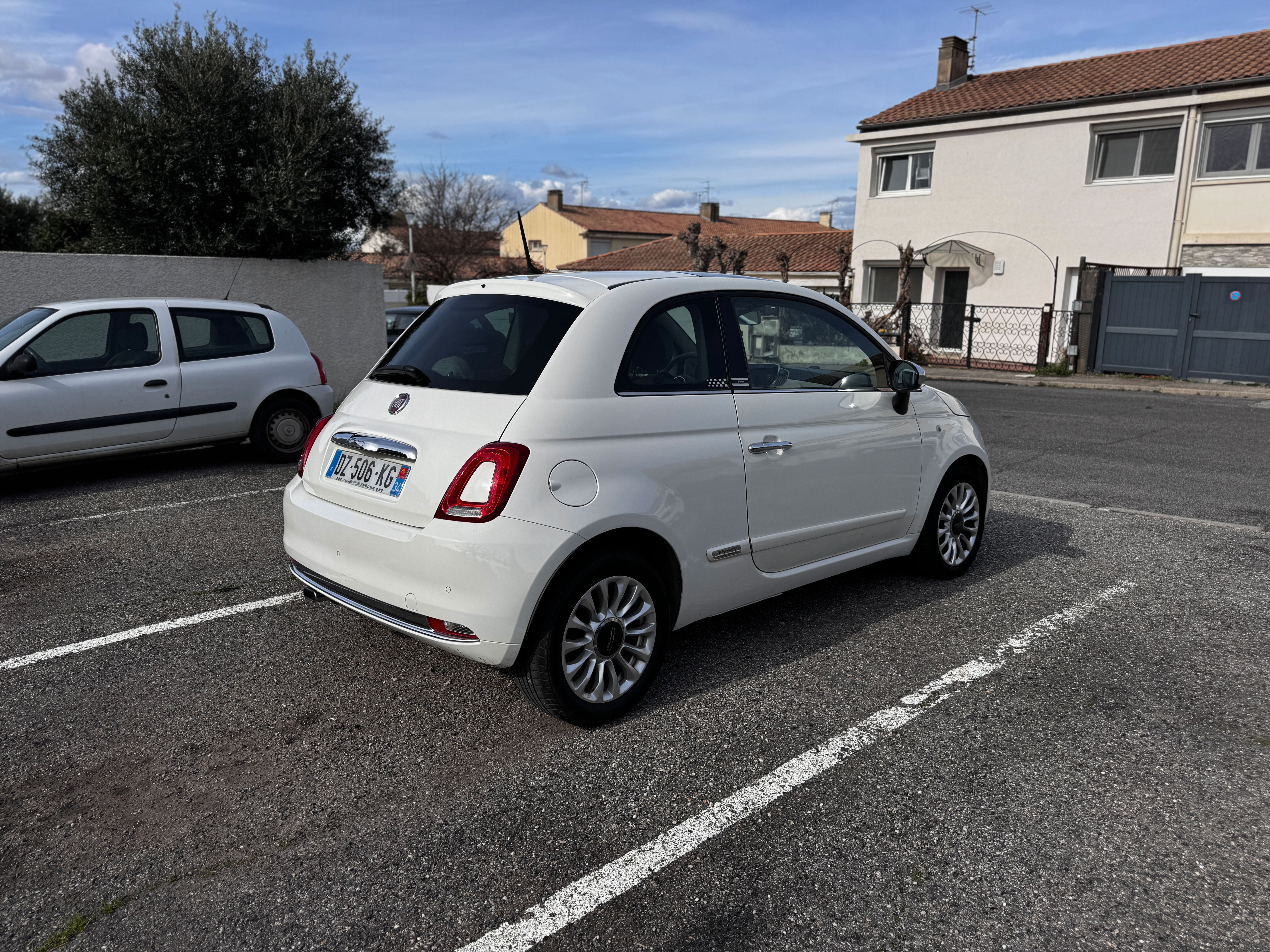 Fiat 500 met GPS