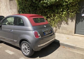 Fiat 500 with Cruise control