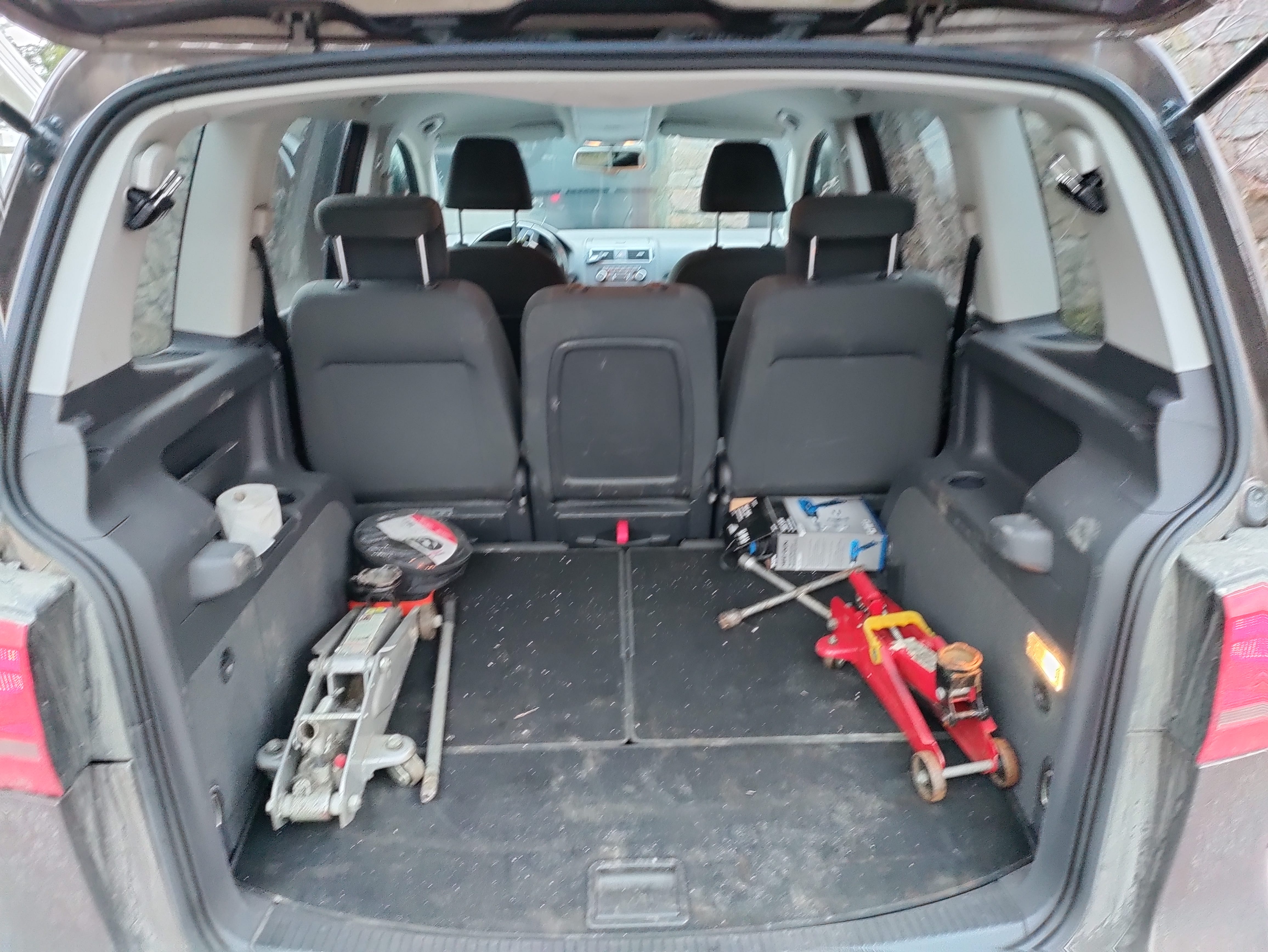 Volkswagen Touran med Vinterdekk