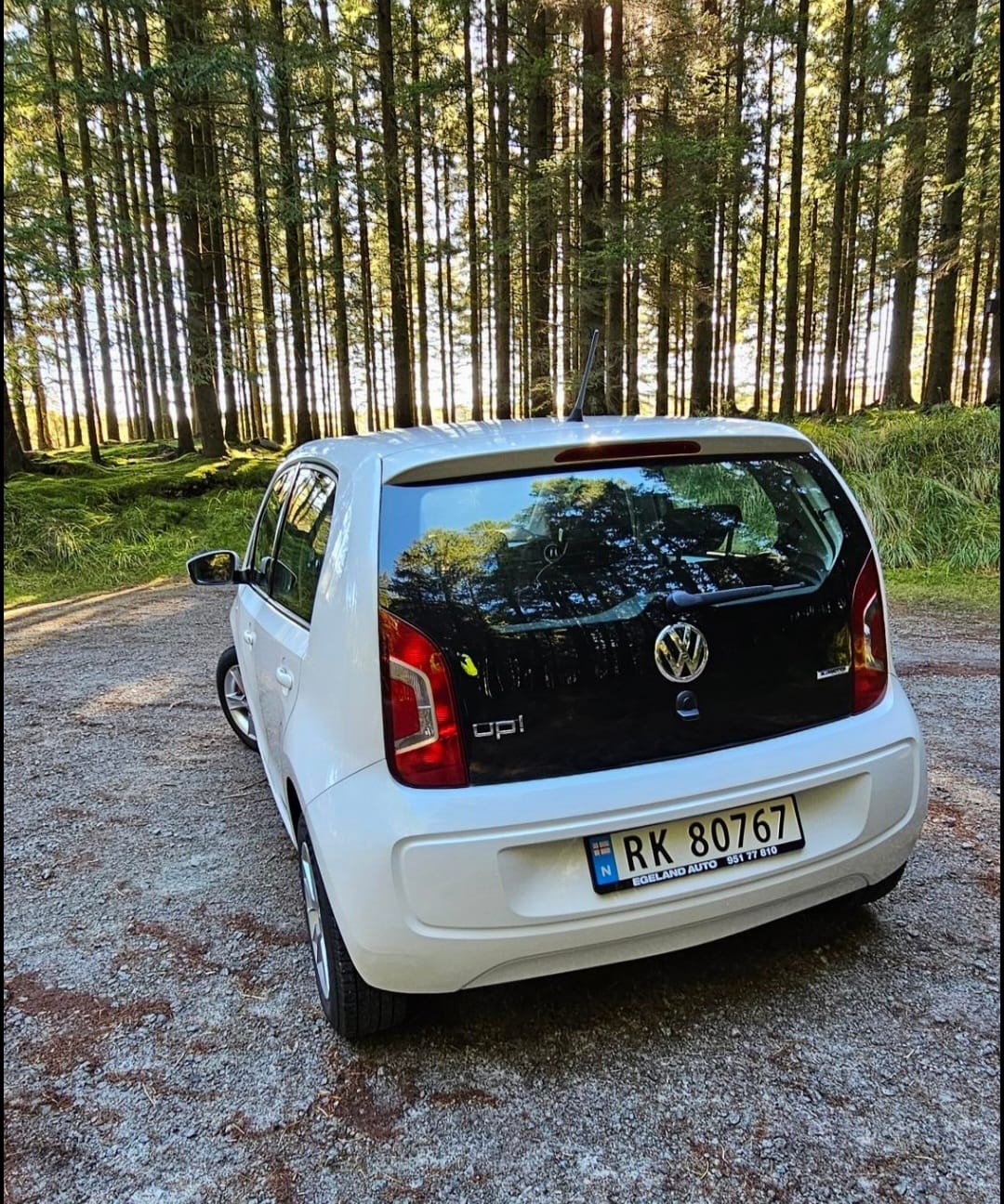 Volkswagen Up! med Vinterdekk