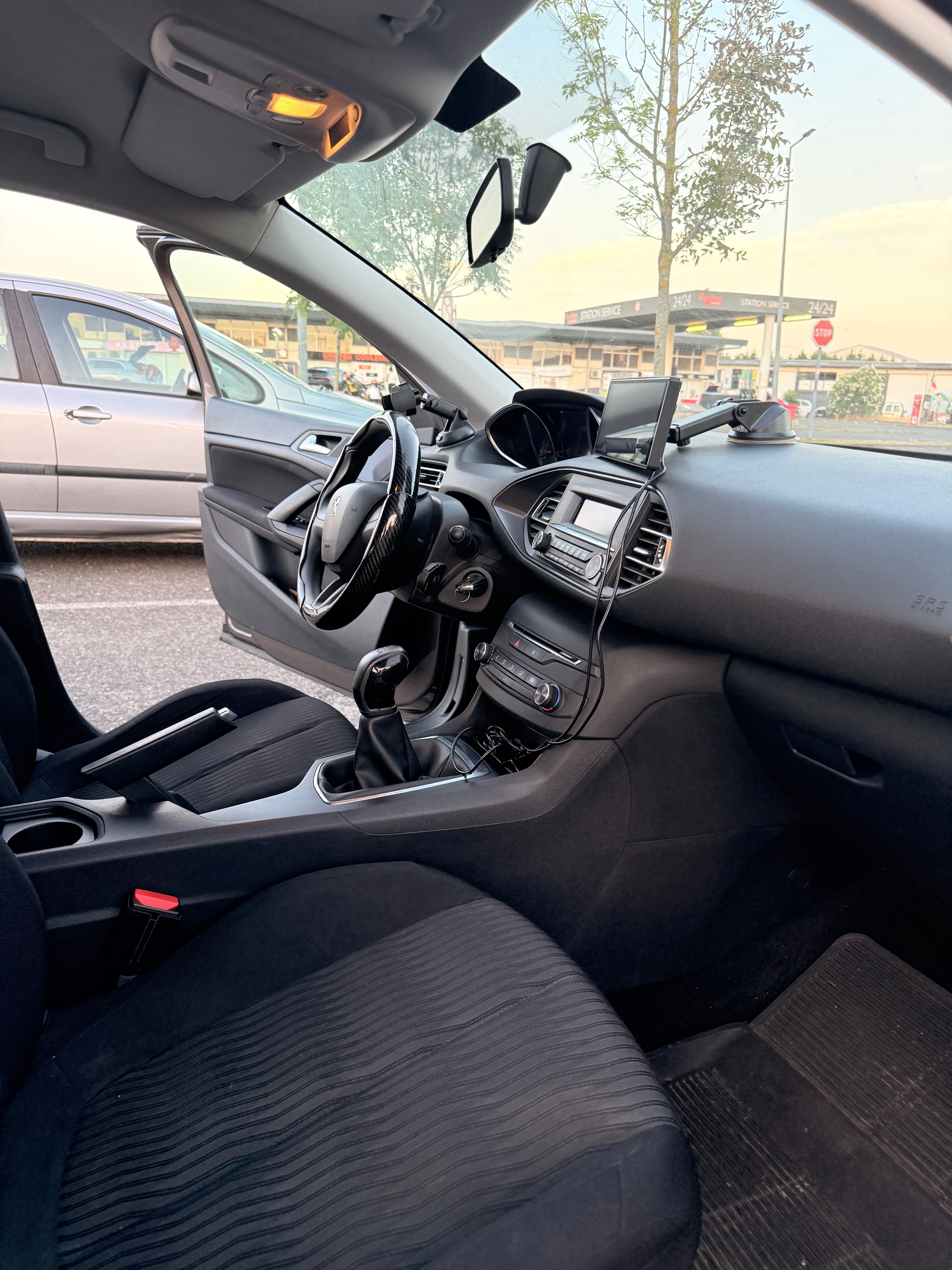Peugeot 308 met USB-oplaadpoorten