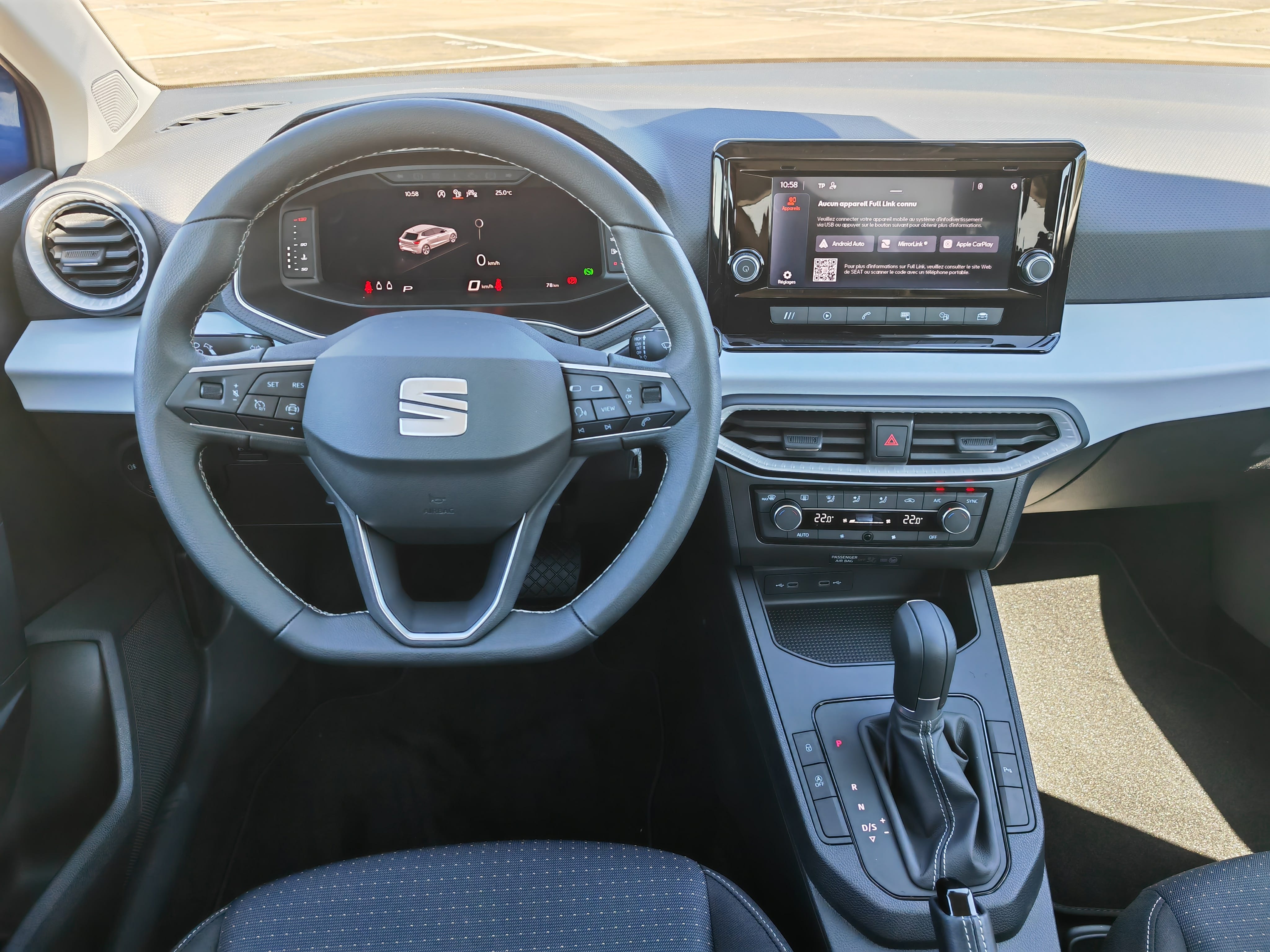 Seat Ibiza avec GPS