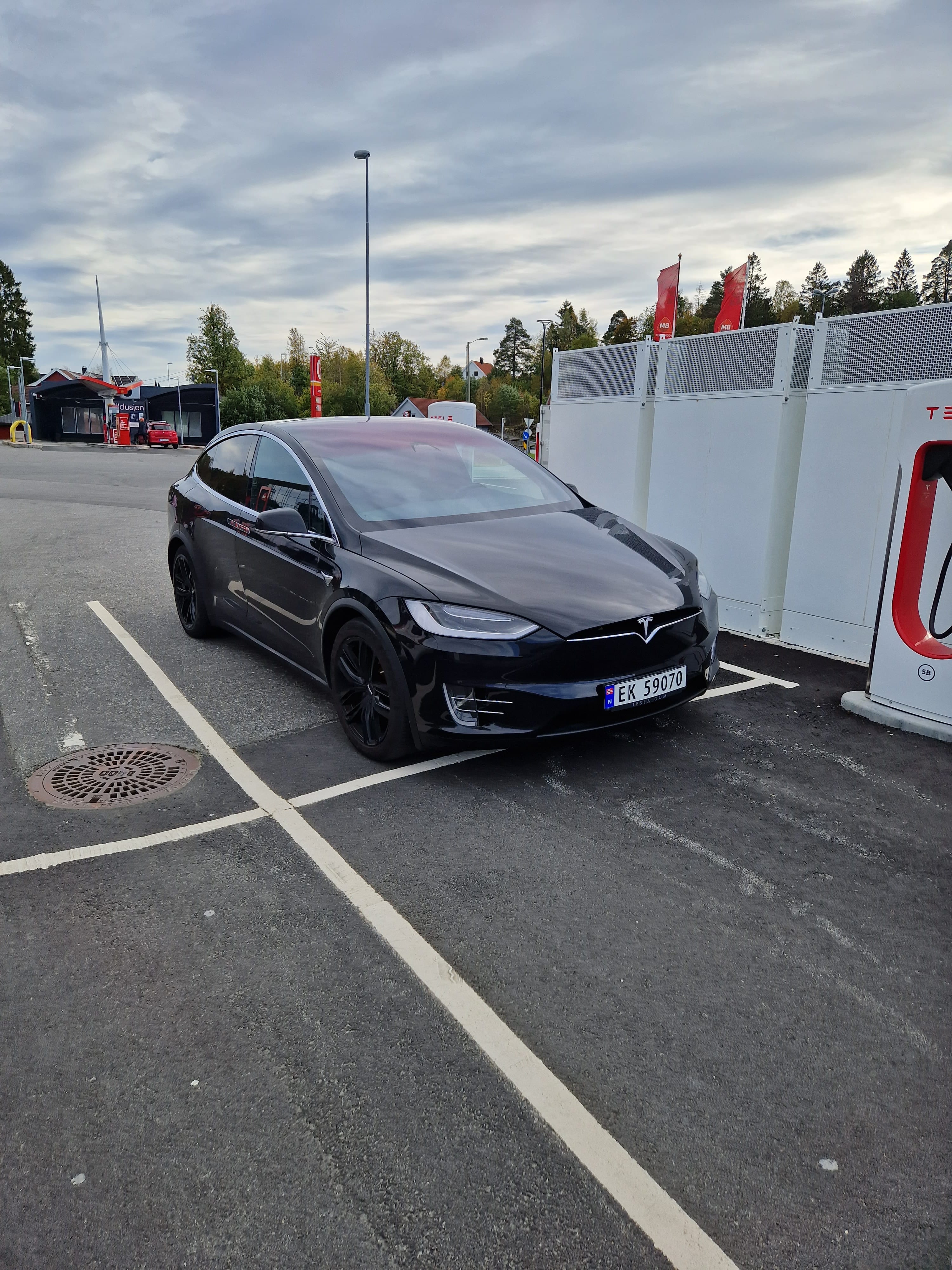 Tesla Model X 75D, 2017, Elektrisk, automatisk