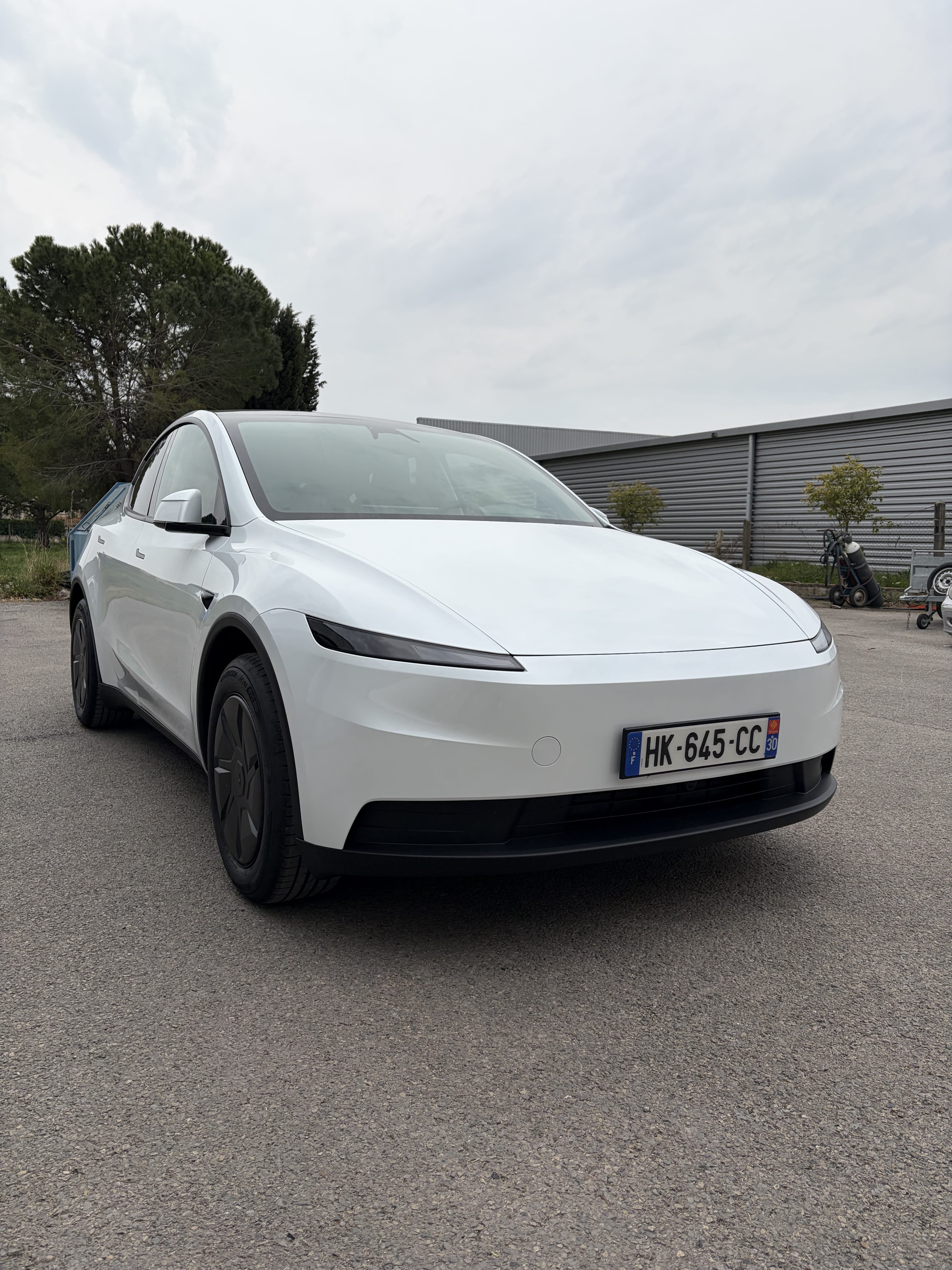 Tesla Model Y with Cruise control