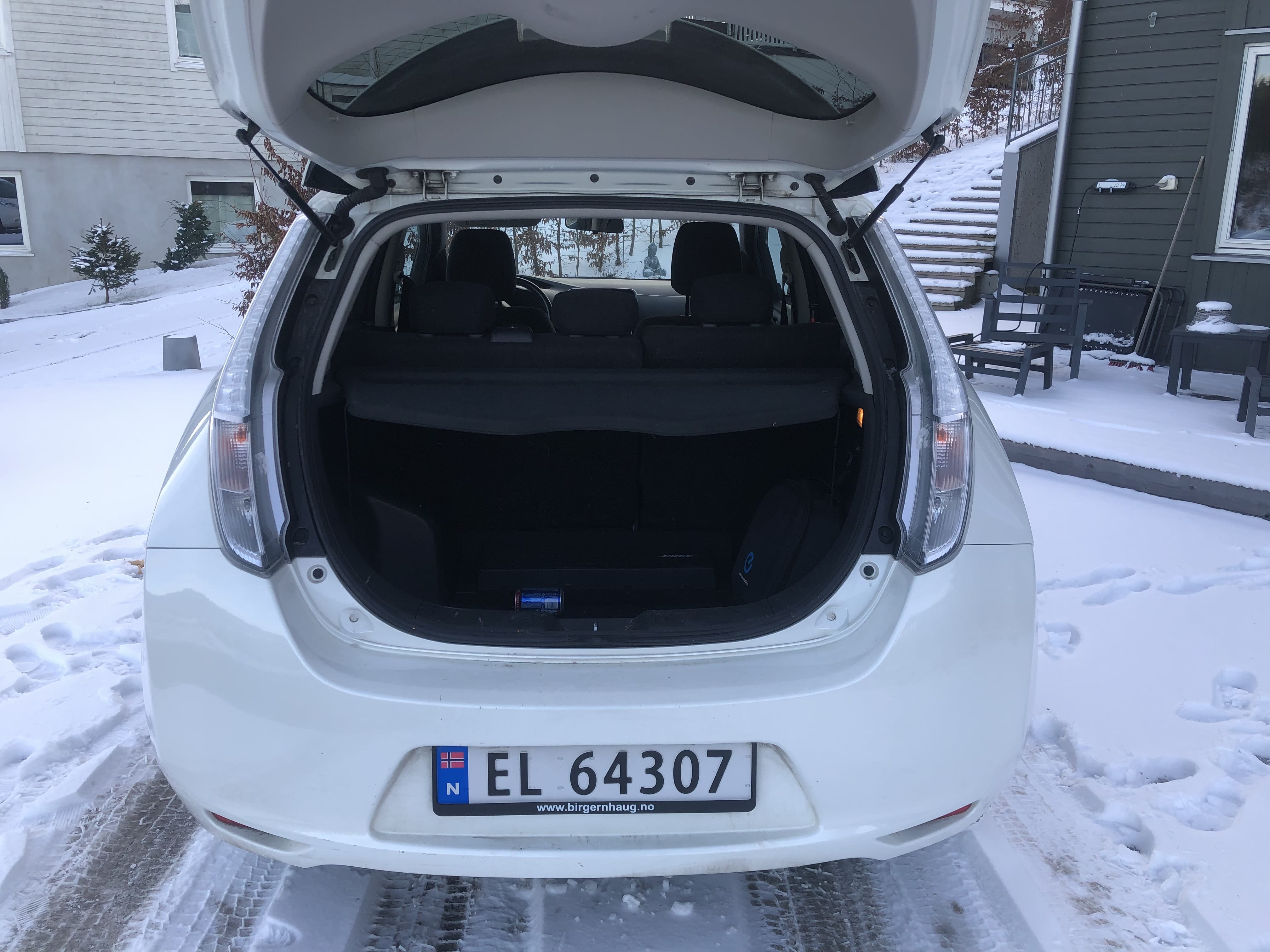 Nissan Leaf med Passer til rullestol