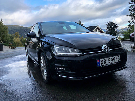 Volkswagen Golf TDI with GPS