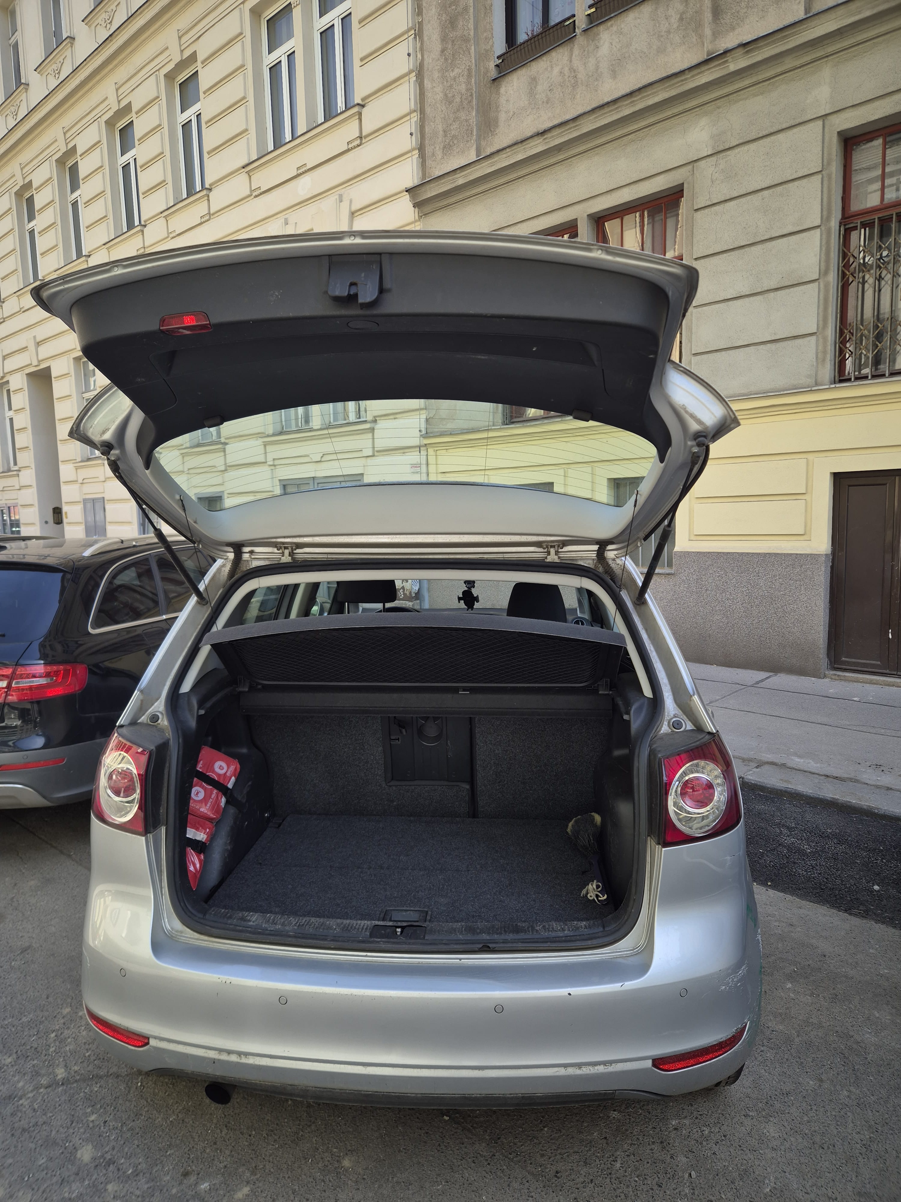 Volkswagen Golf Plus mit Kindersitz