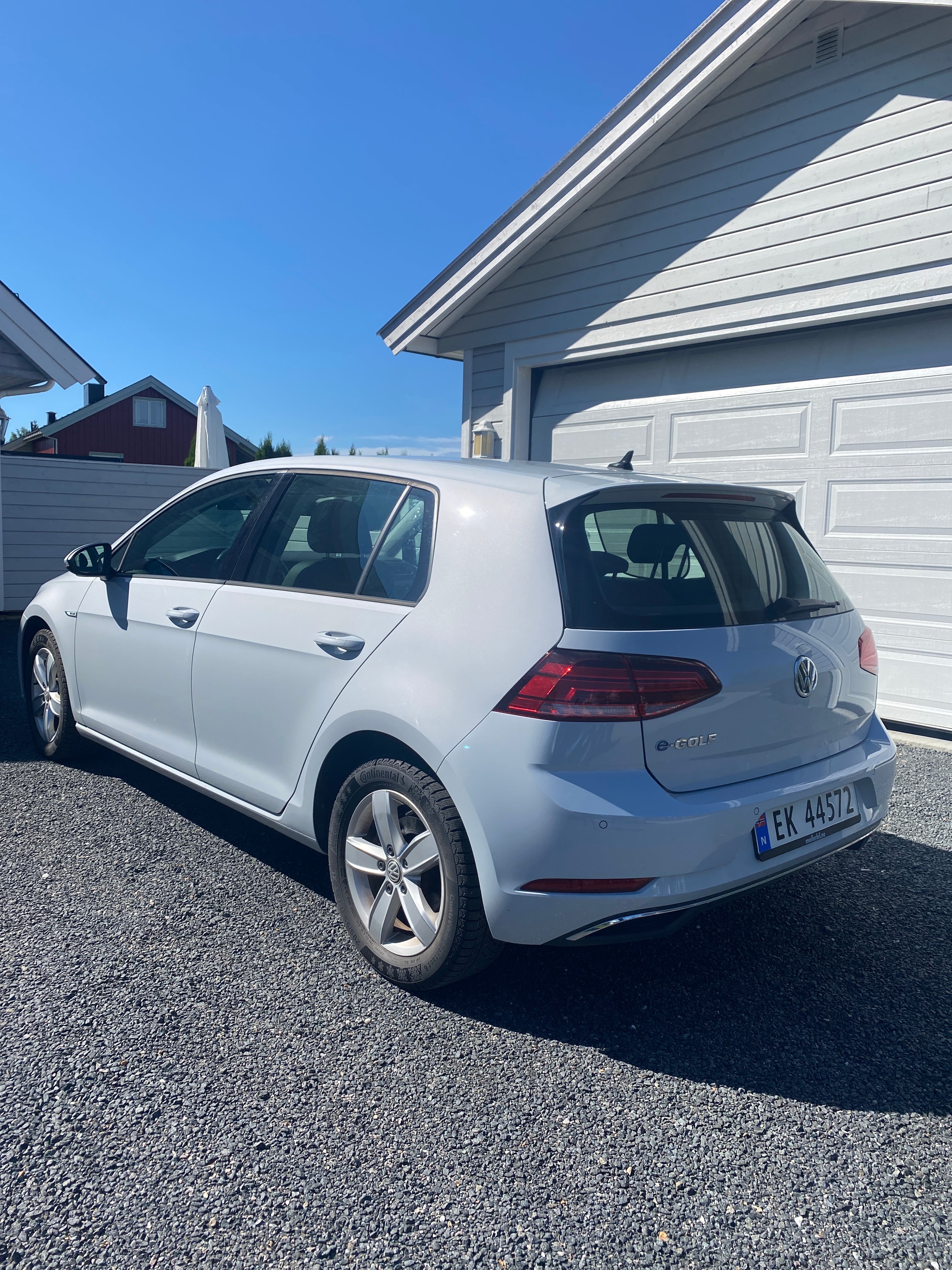 Volkswagen e-Golf med GPS