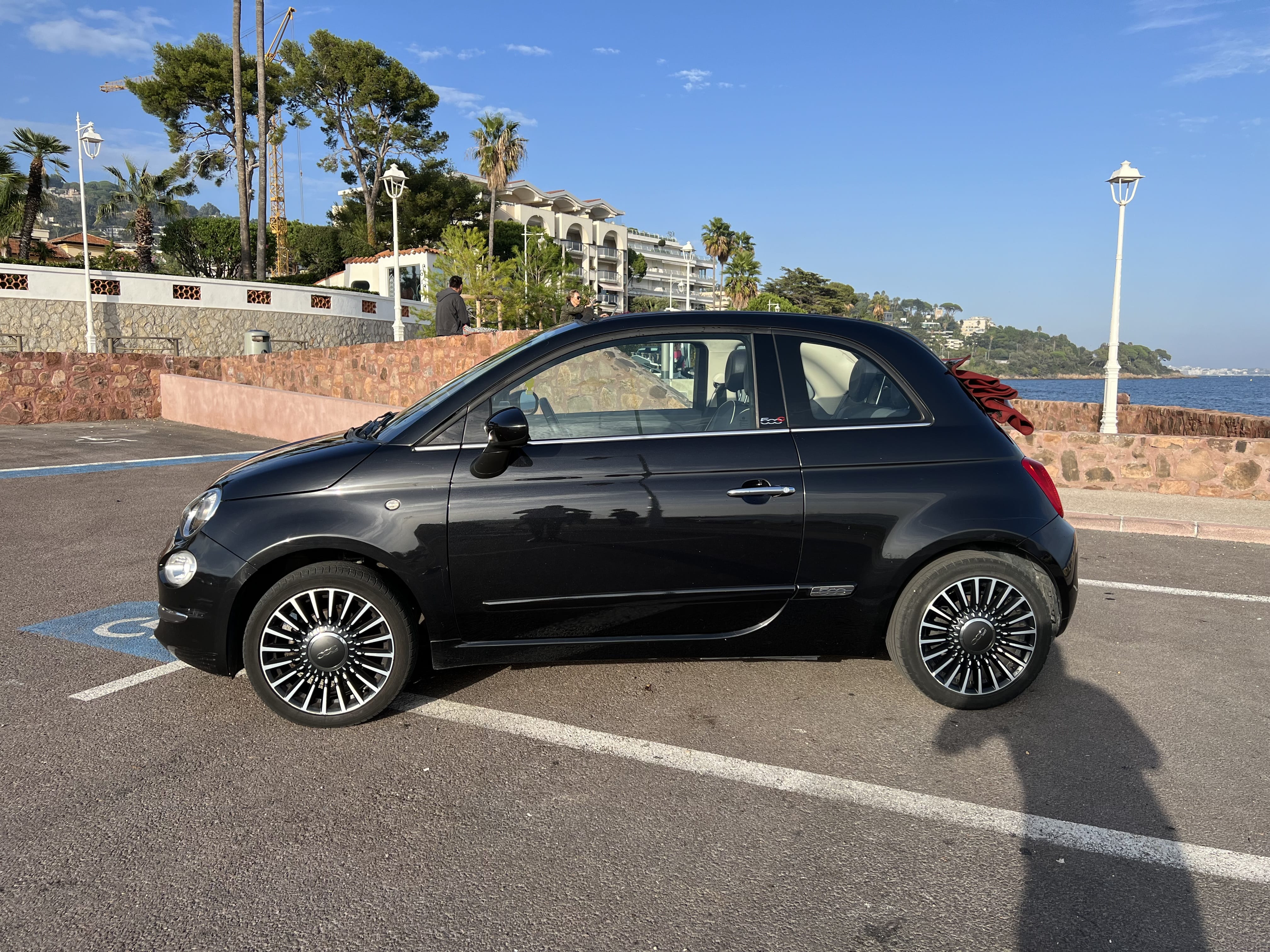 Fiat 500 C avec Climatisation