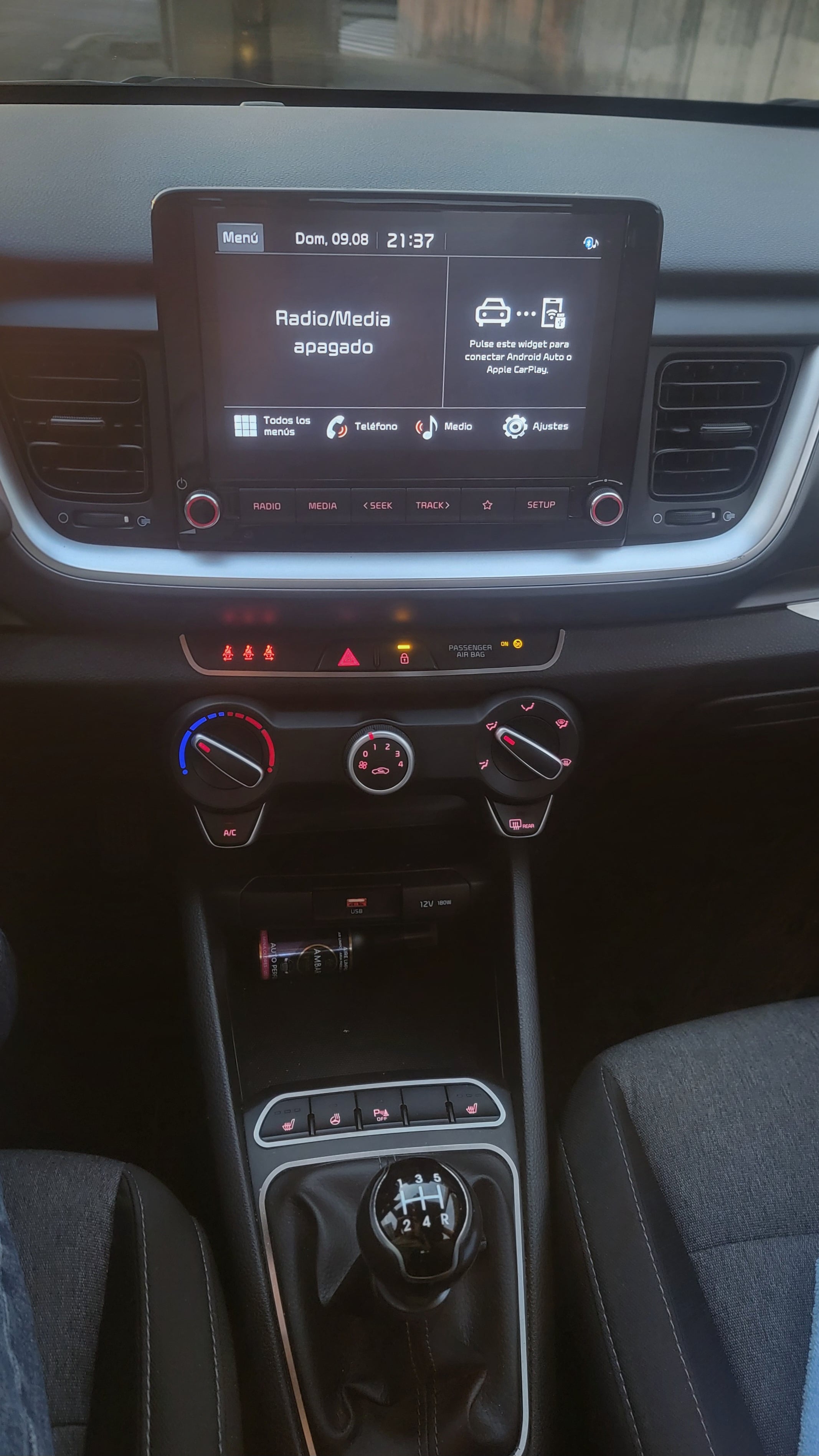 Kia Stonic con Apple CarPlay