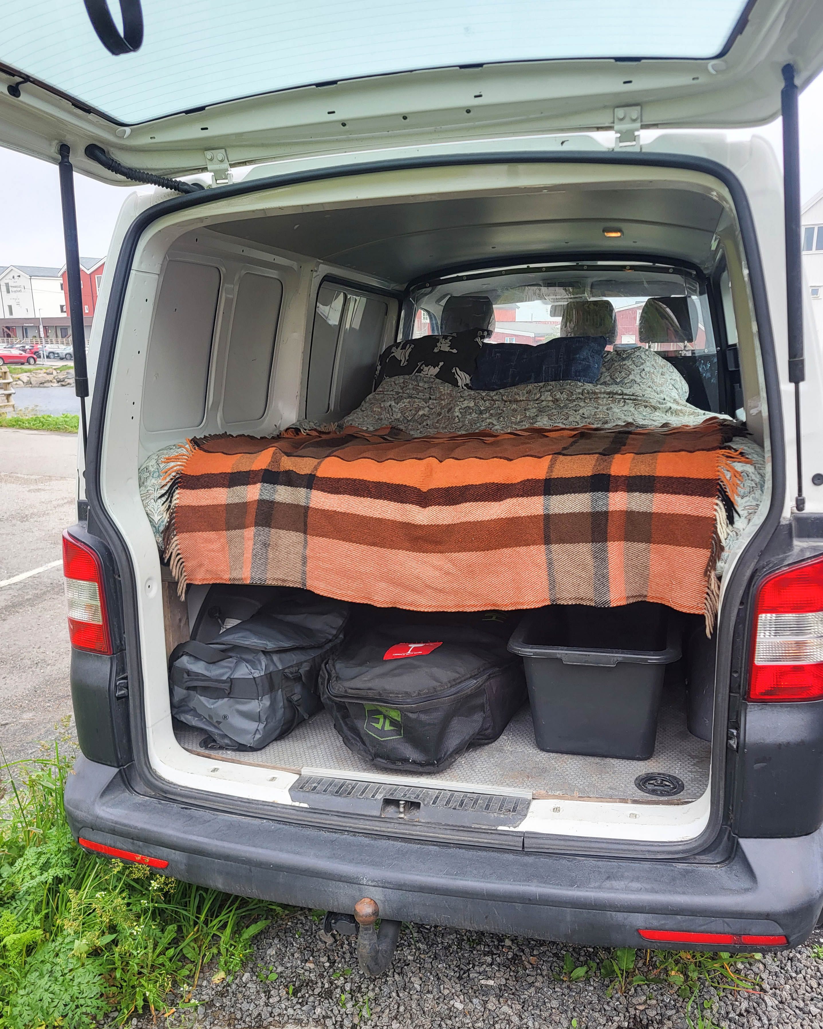Volkswagen Transporter with USB charging ports