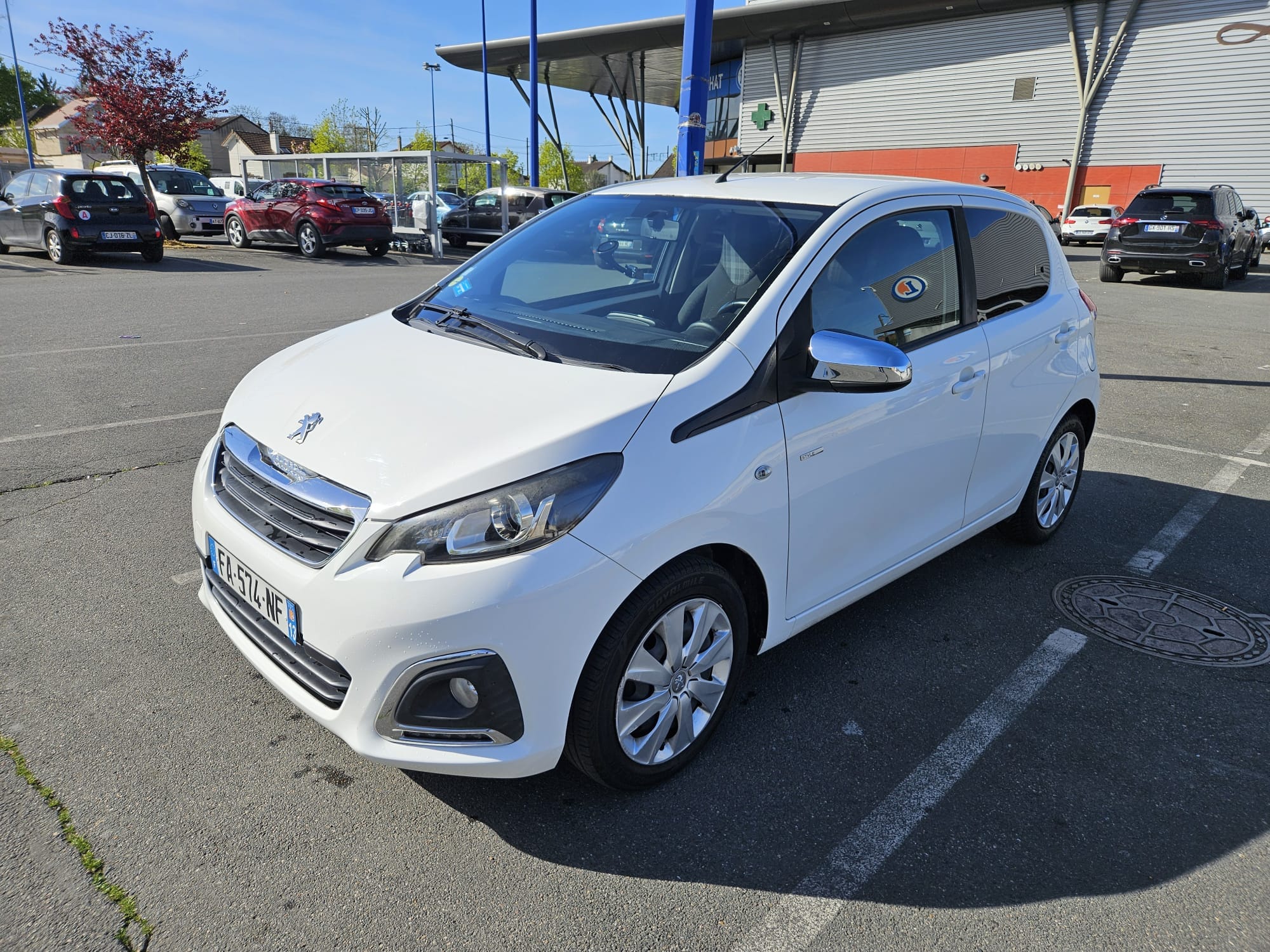 Peugeot 108, 2018, Essence 95